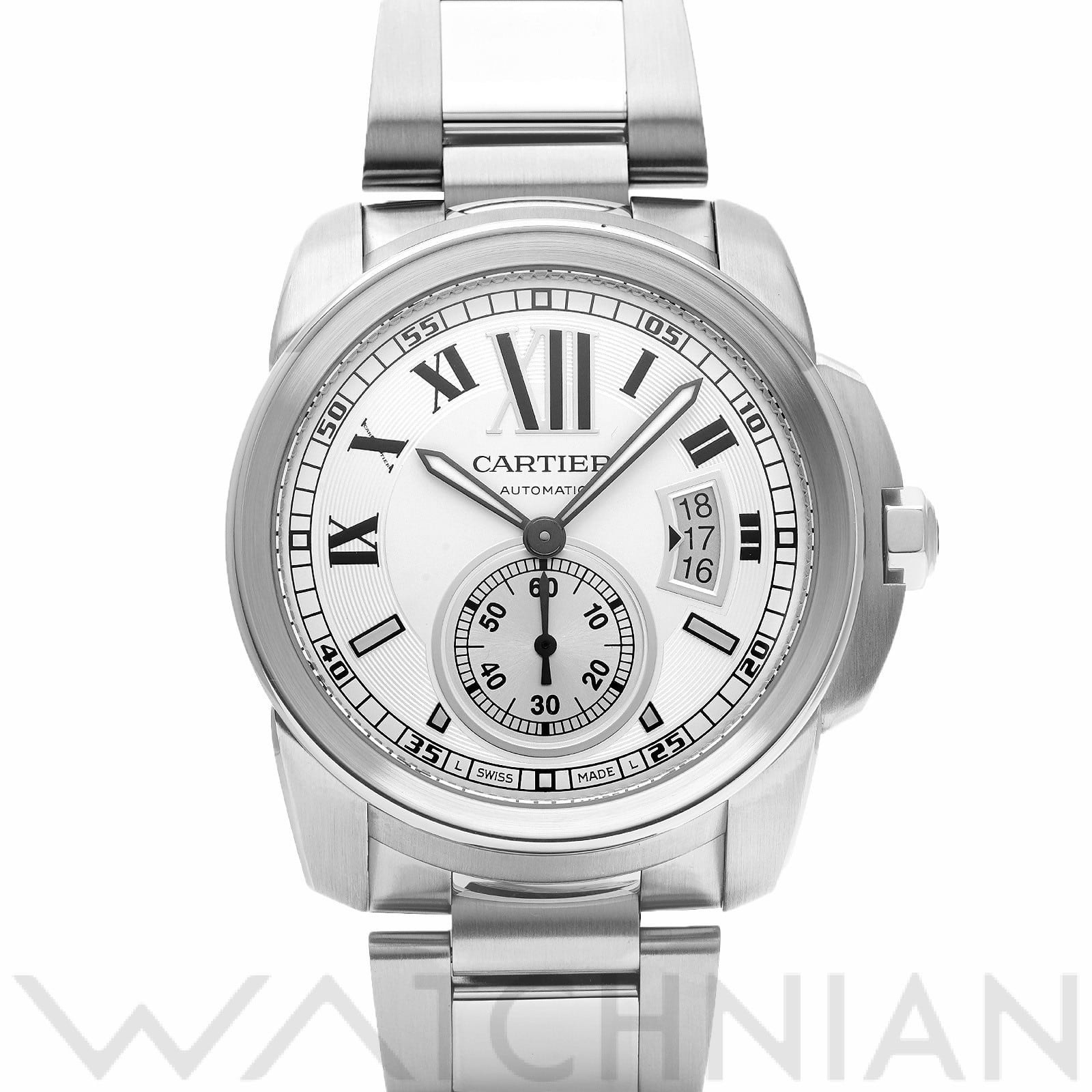カルティエ / CARTIER カリブル ドゥ カルティエ W7100015 シルバー メンズ 時計 【中古】【wristwatch】