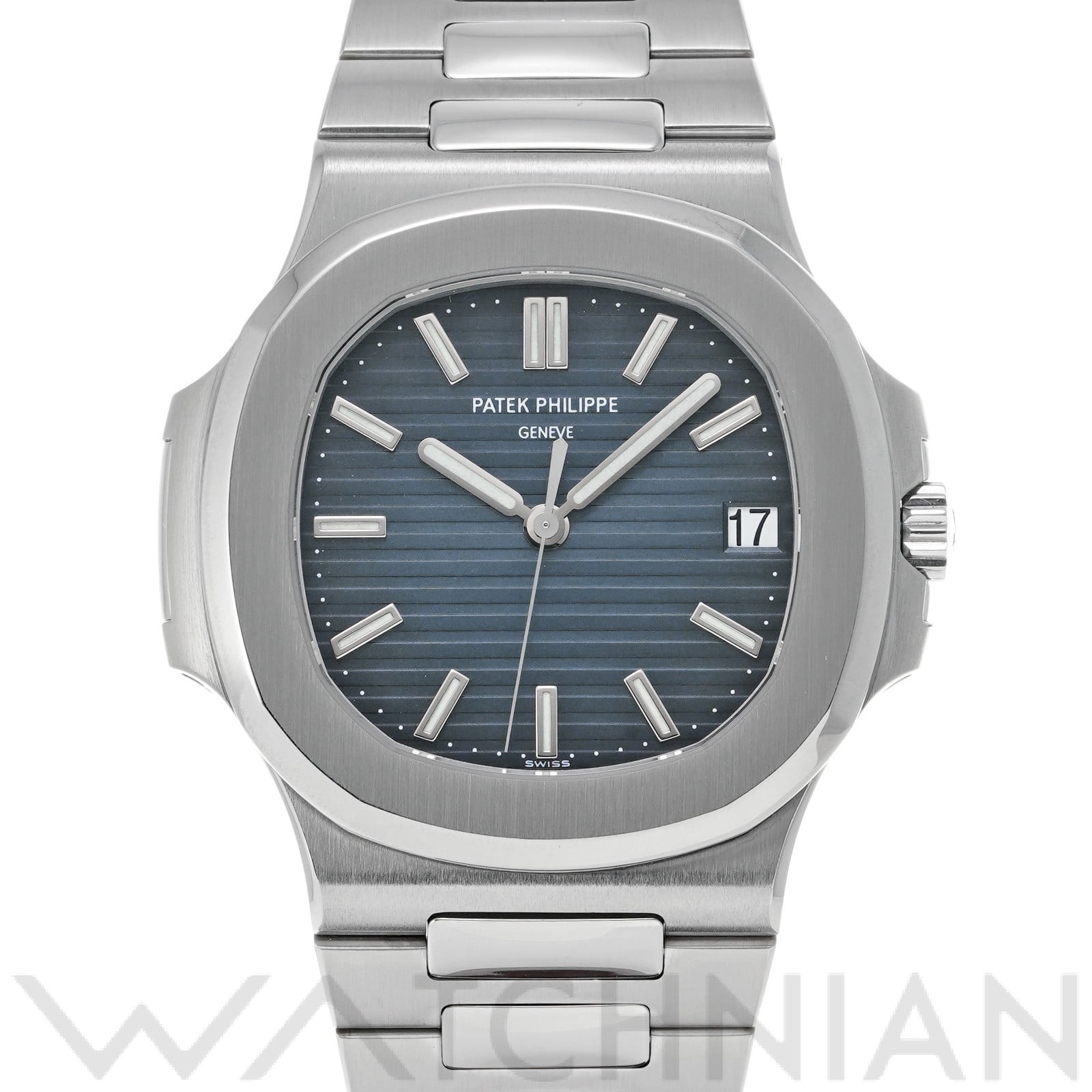 パテック フィリップ / PATEK PHILIPPE ノーチラス 5711/1A-001 ブラック・ブルー メンズ 時計 【中古】【wristwatch】