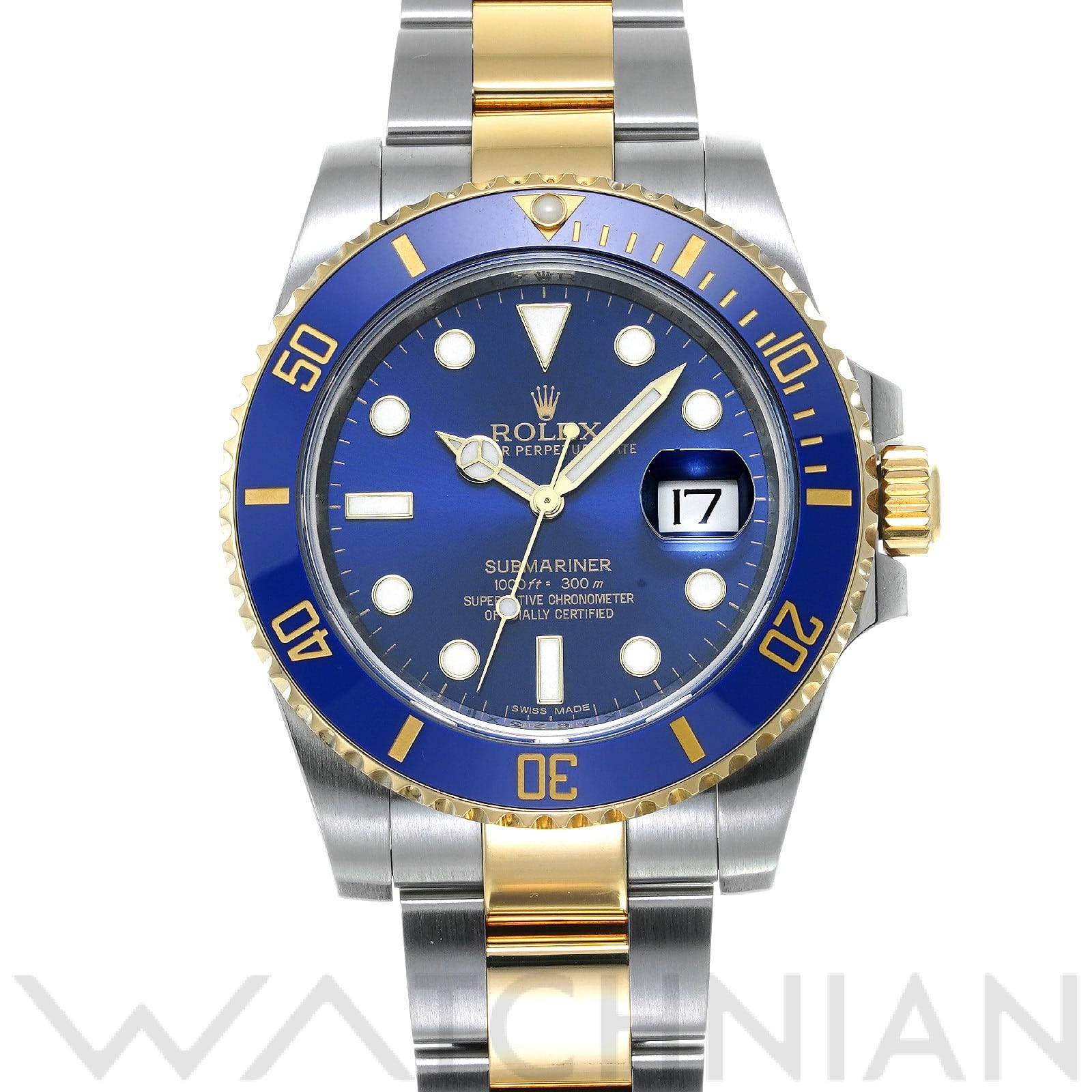 ロレックス / ROLEX サブマリーナ デイト 116613LB ブルー メンズ 時計 【中古】【wristwatch】