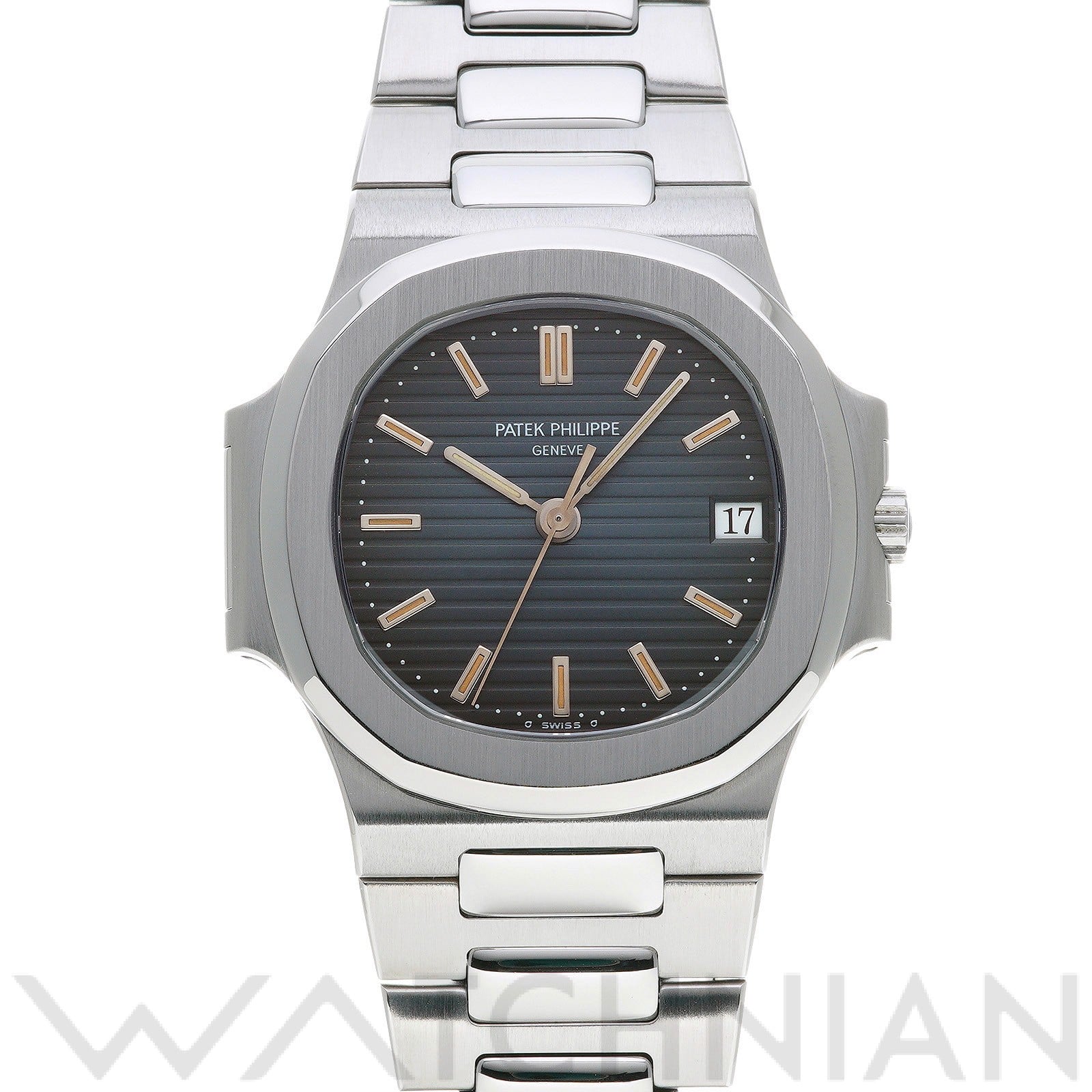 パテック フィリップ / PATEK PHILIPPE ノーチラス 3800/1A ブルー メンズ 時計 【中古】【wristwatch】