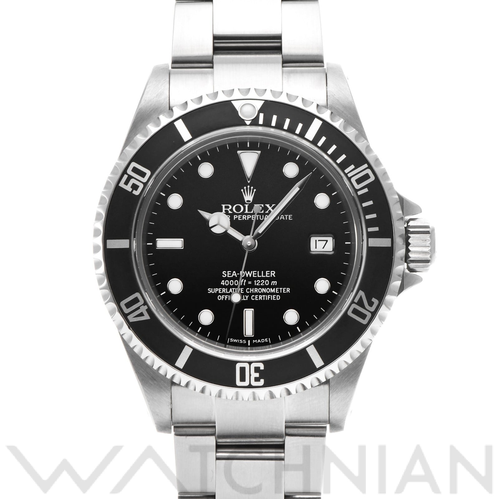 ロレックス シードゥエラー 16600 ブラック メンズ 時計 【中古】【wristwatch】