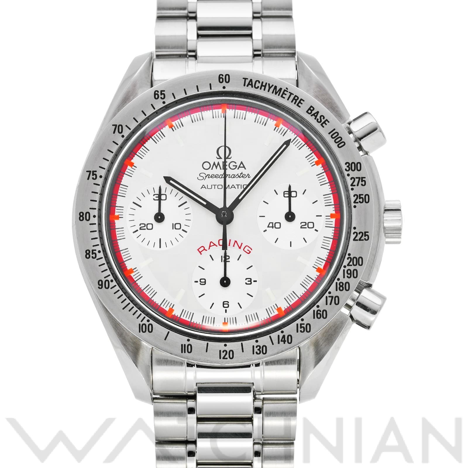 オメガ / OMEGA スピードマスター レーシング ミハエル・シューマッハ 3517.30 シルバー メンズ 時計 【中古】【wristwatch】