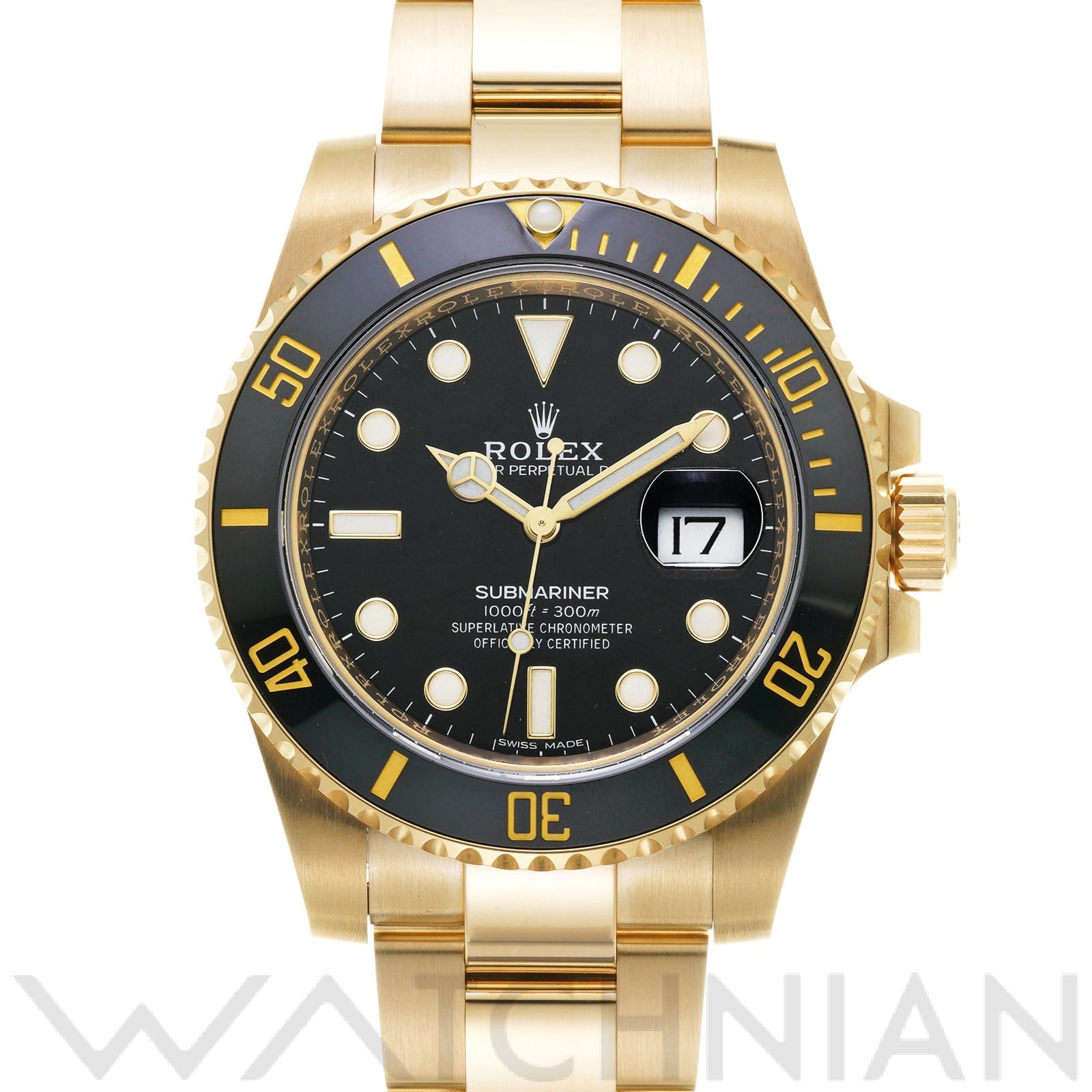 ロレックス / ROLEX サブマリーナ デイト 116618LN ブラック メンズ 時計 【中古】【wristwatch】