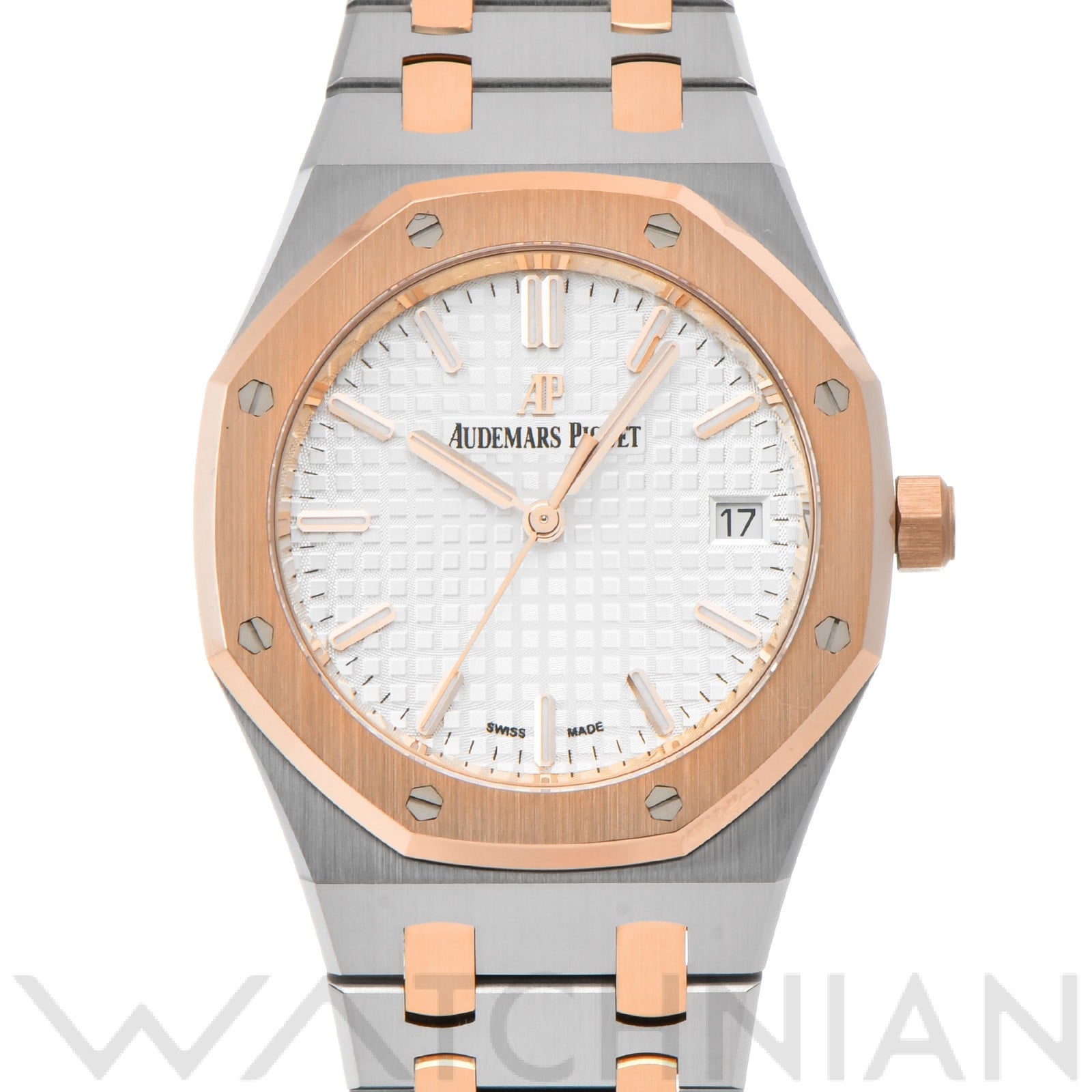 オーデマ ピゲ ロイヤルオーク 77350SR.OO.1261SR.01 シルバー レディース 時計 【中古】【wristwatch】