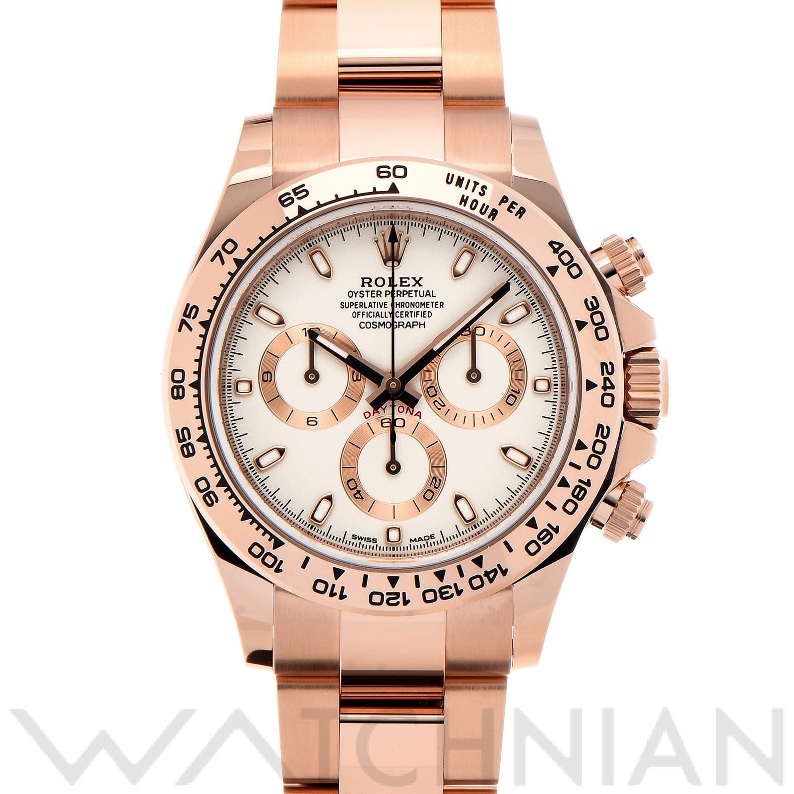 ロレックス コスモグラフ デイトナ 116505 アイボリー メンズ 時計 【中古】【wristwatch】