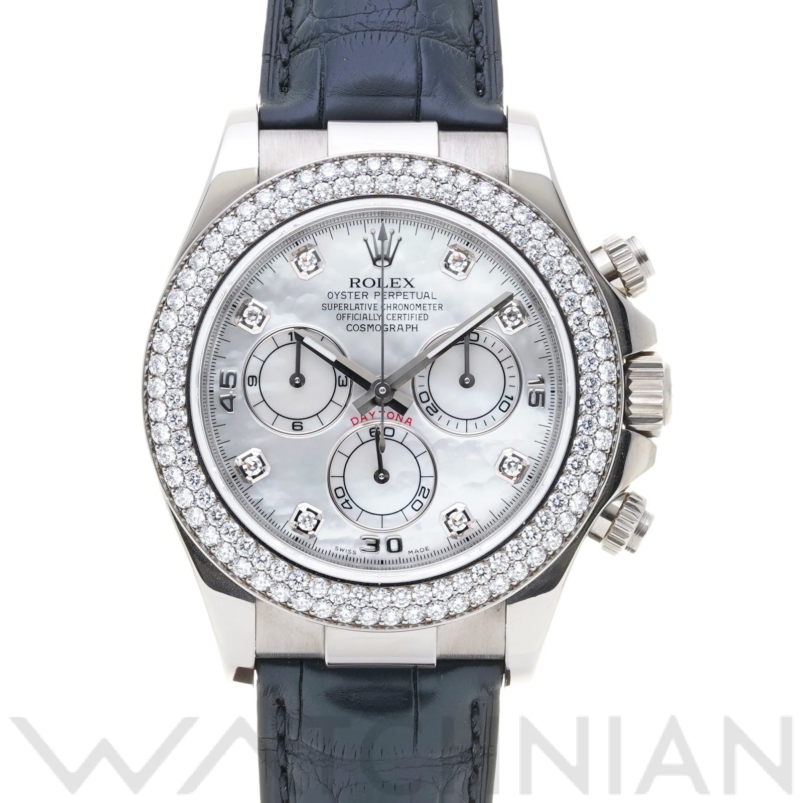 ロレックス / ROLEX コスモグラフ デイトナ 116589RBR ホワイトシェル/ダイヤモンド メンズ 時計 【中古】【wristwatch】