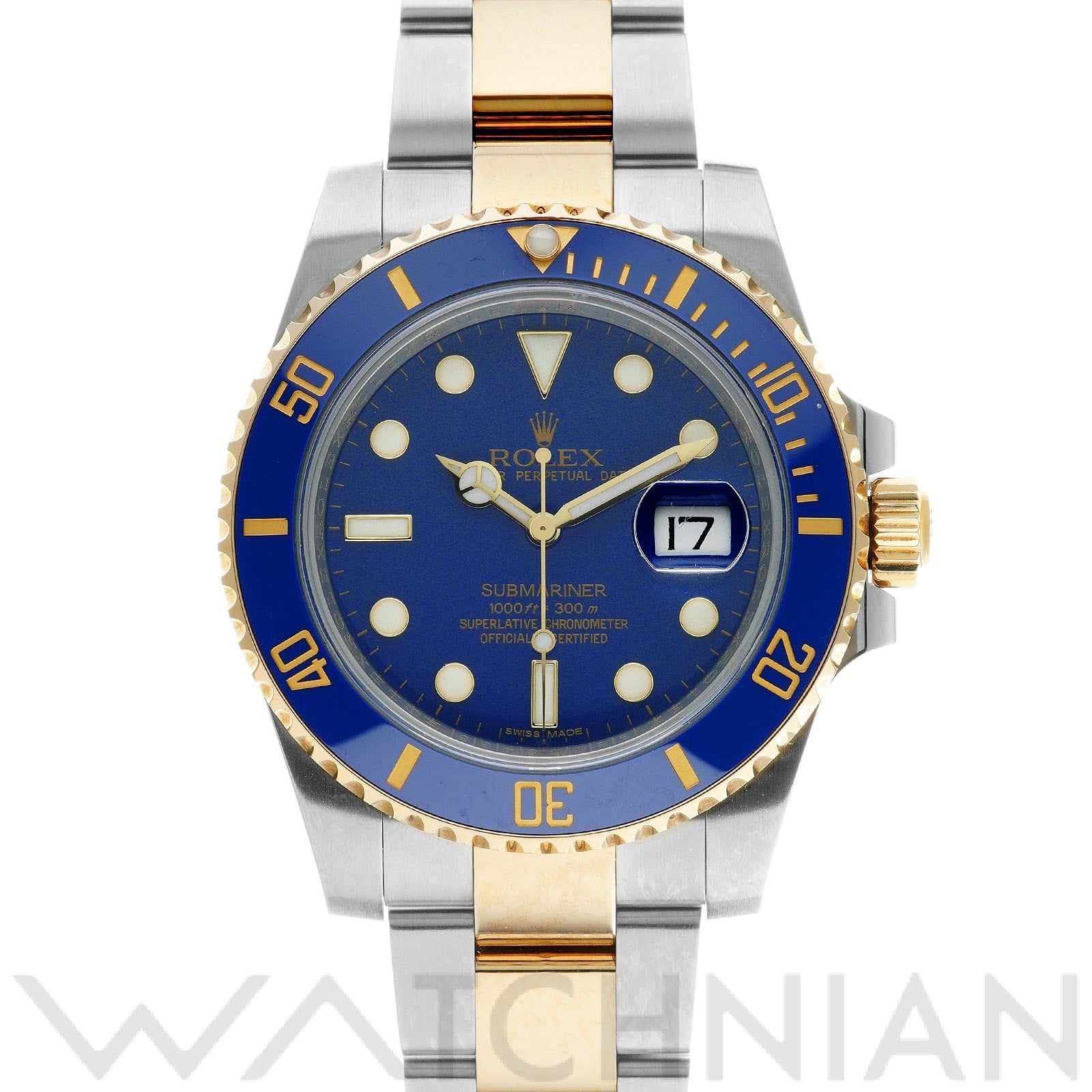 ロレックス / ROLEX サブマリーナ デイト 116613LB ブルー メンズ 時計 【中古】【wristwatch】