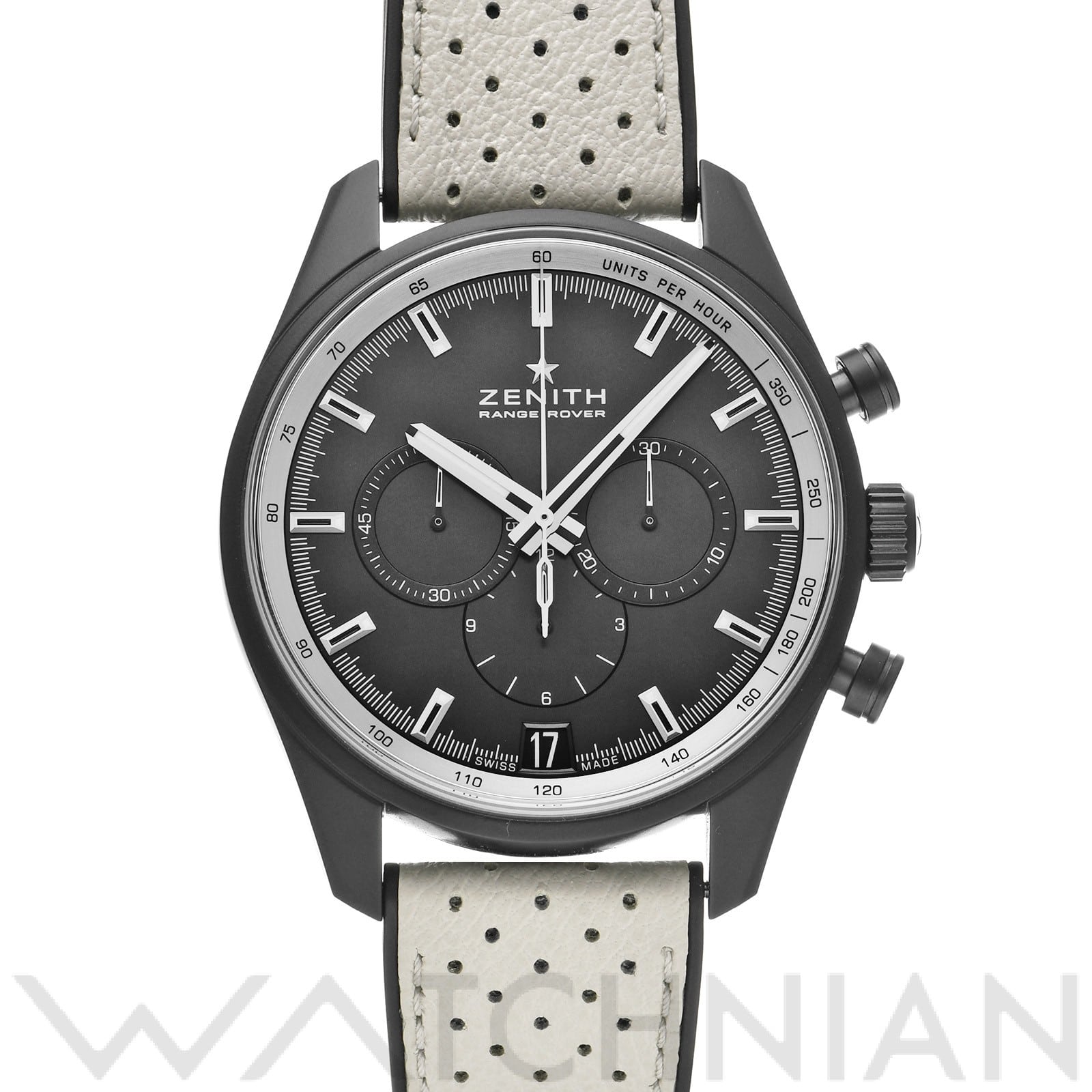 ゼニス / ZENITH クロノマスター エル・プリメロ レンジローバー 24.2040.400/27.R797 ブラック メンズ 時計 【中古】【wristwatch】