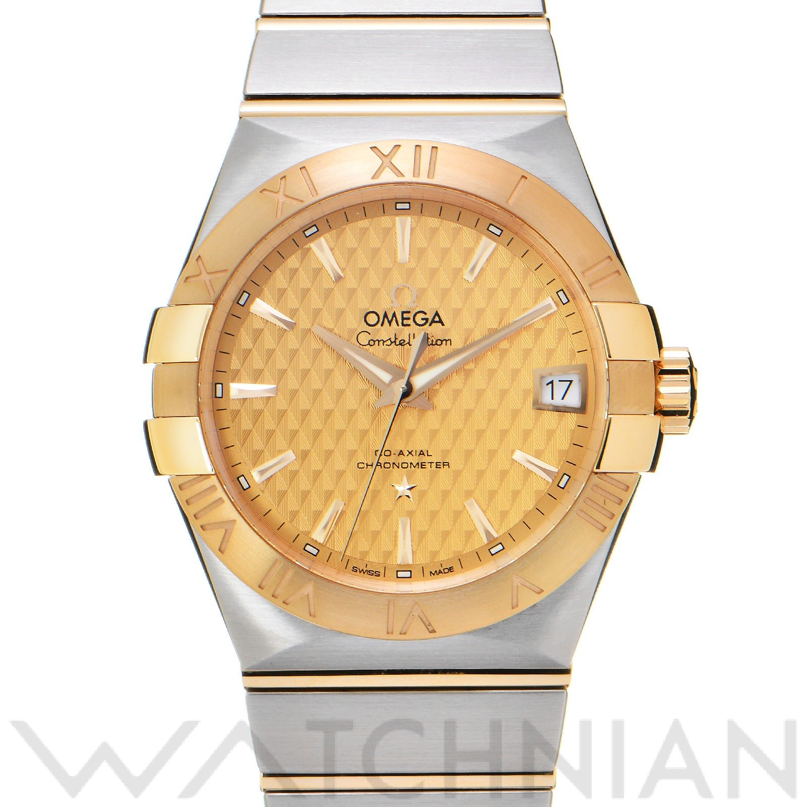オメガ / OMEGA コンステレーション コーアクシャル 123.20.38.21.08.002 シャンパン メンズ 時計 【新品】【wristwatch】