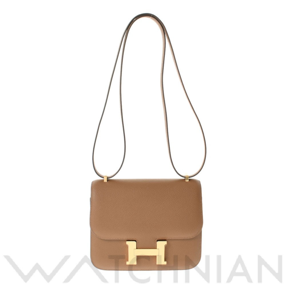 コンスタンス ミニ 18 アルザン/ゴールド金具 ヴォーエプソン HERMES エルメス レディース 【新品】