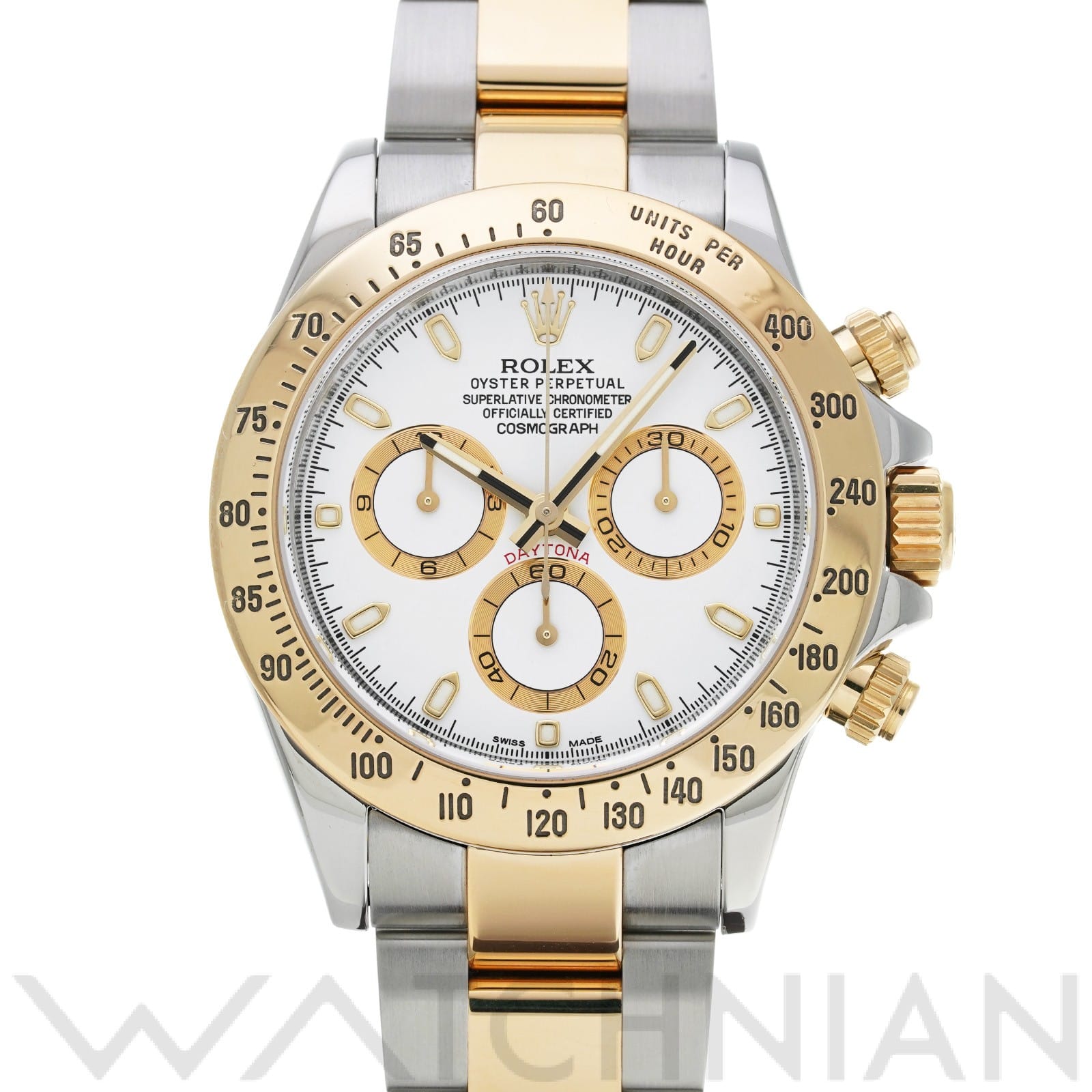 ロレックス コスモグラフ デイトナ 116523 ホワイト メンズ 時計 【中古】【wristwatch】