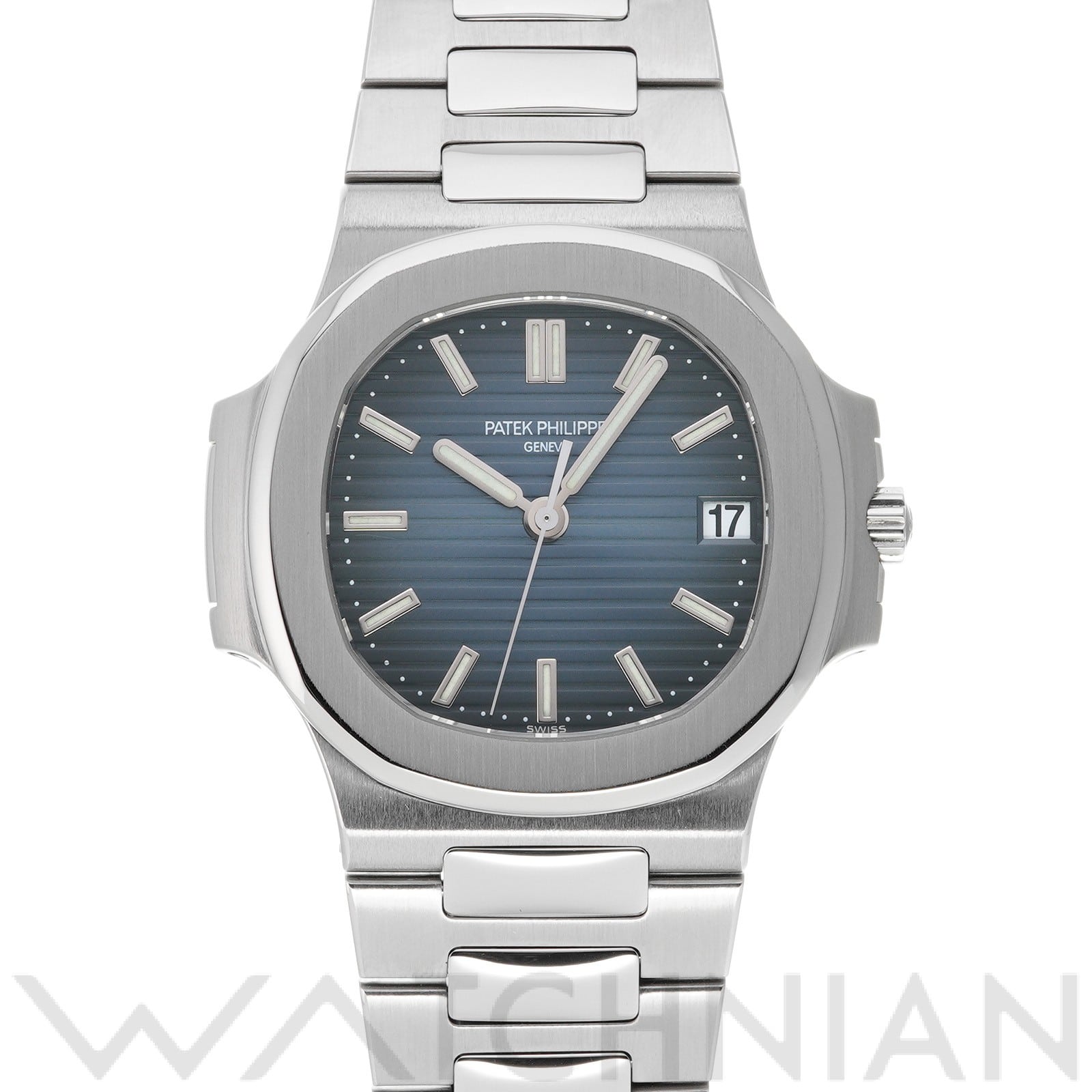 パテック フィリップ / PATEK PHILIPPE ノーチラス 5800/1A-001 ブルー メンズ 時計 【中古】【wristwatch】