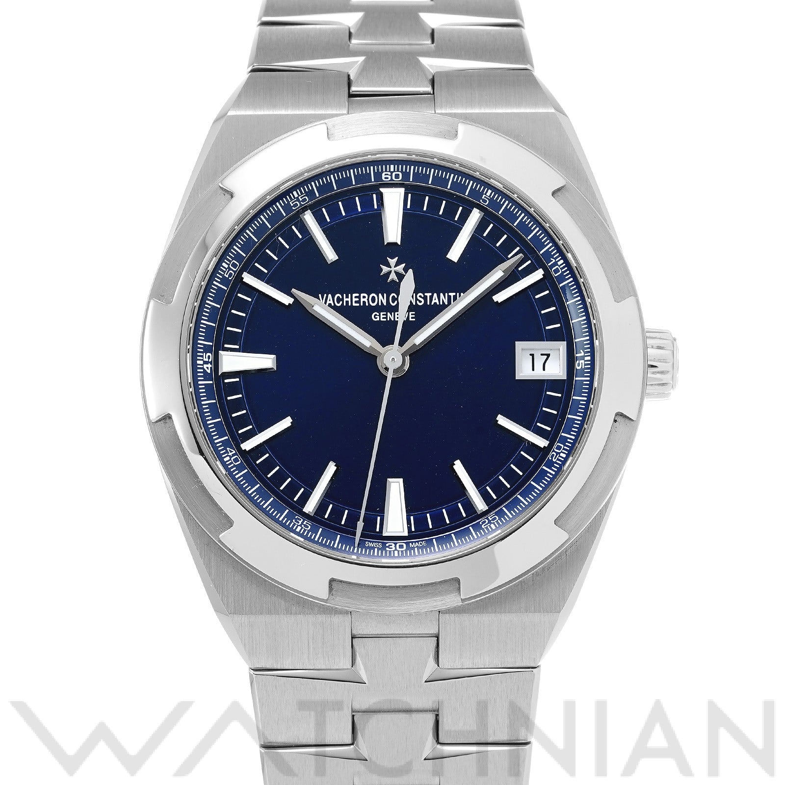 ヴァシュロン コンスタンタン / VACHERON CONSTANTIN オーバーシーズ 4500V/110A-B128 ブルー メンズ 時計 【中古】【wristwatch】