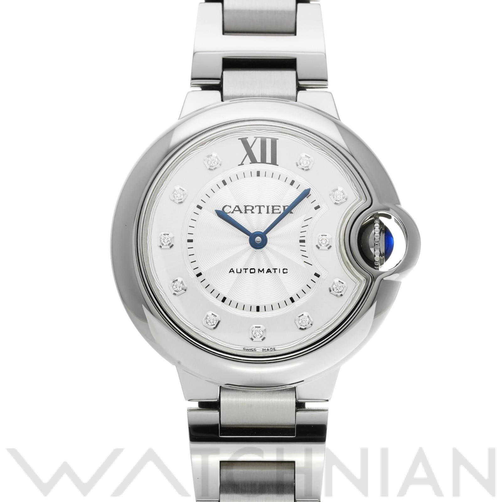 カルティエ / CARTIER バロンブルー WE902074 シルバー