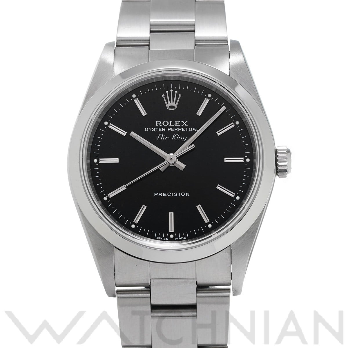 ロレックス エアキング 14000 ブラック メンズ 時計 【中古】【wristwatch】