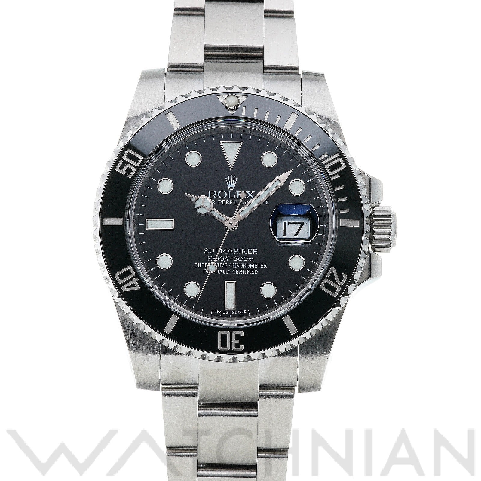 ロレックス サブマリーナ デイト 116610LN ブラック メンズ 時計 【中古】【wristwatch】