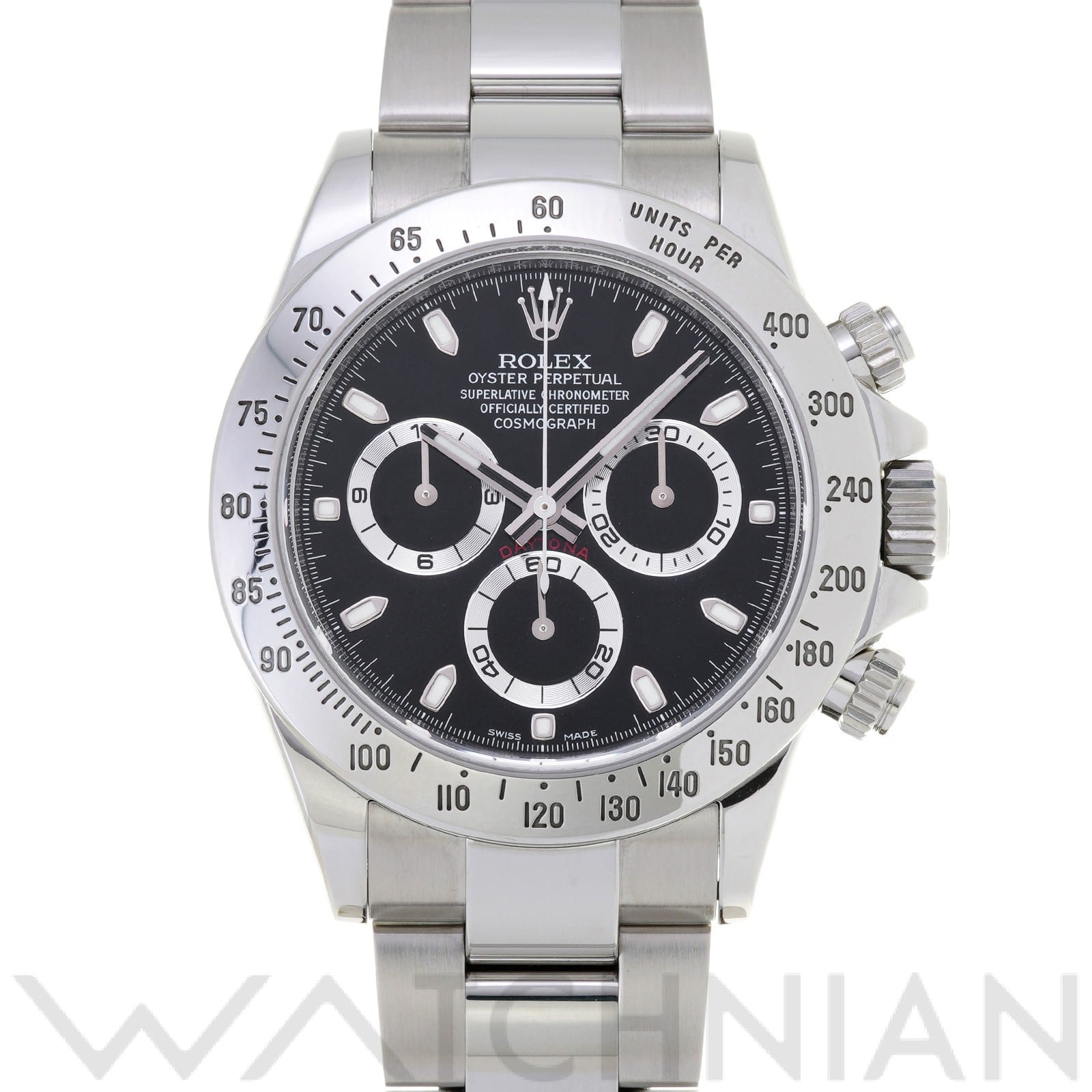 ロレックス コスモグラフ デイトナ 116520 ブラック メンズ 時計 【中古】【wristwatch】