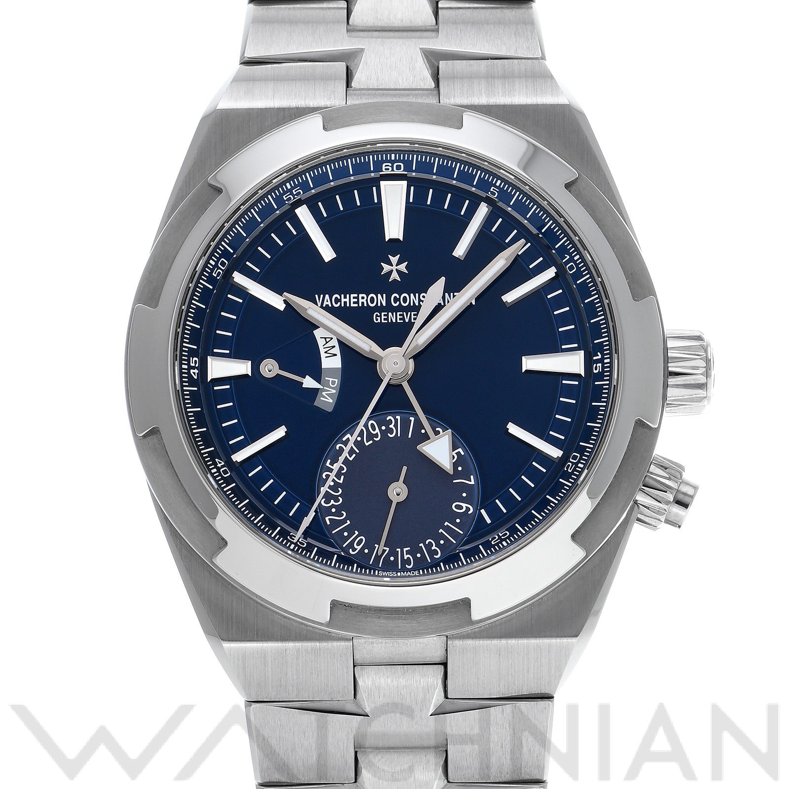 ヴァシュロン コンスタンタン / VACHERON CONSTANTIN オーバーシーズ デュアルタイム 7900V/110A-B334 ブルー メンズ 時計 【中古】【wristwatch】