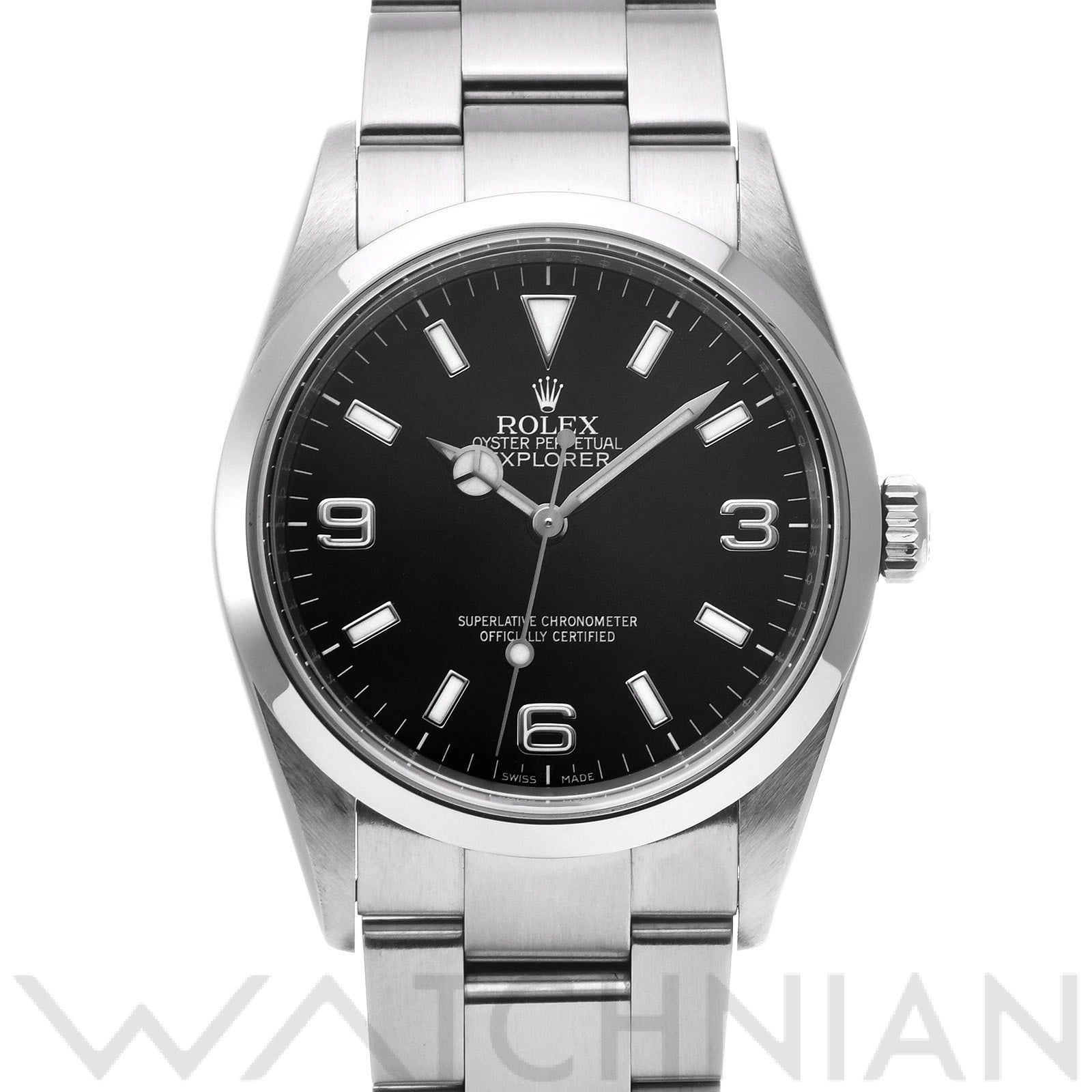 ロレックス エクスプローラー 114270 ブラック メンズ 時計 【中古】【wristwatch】