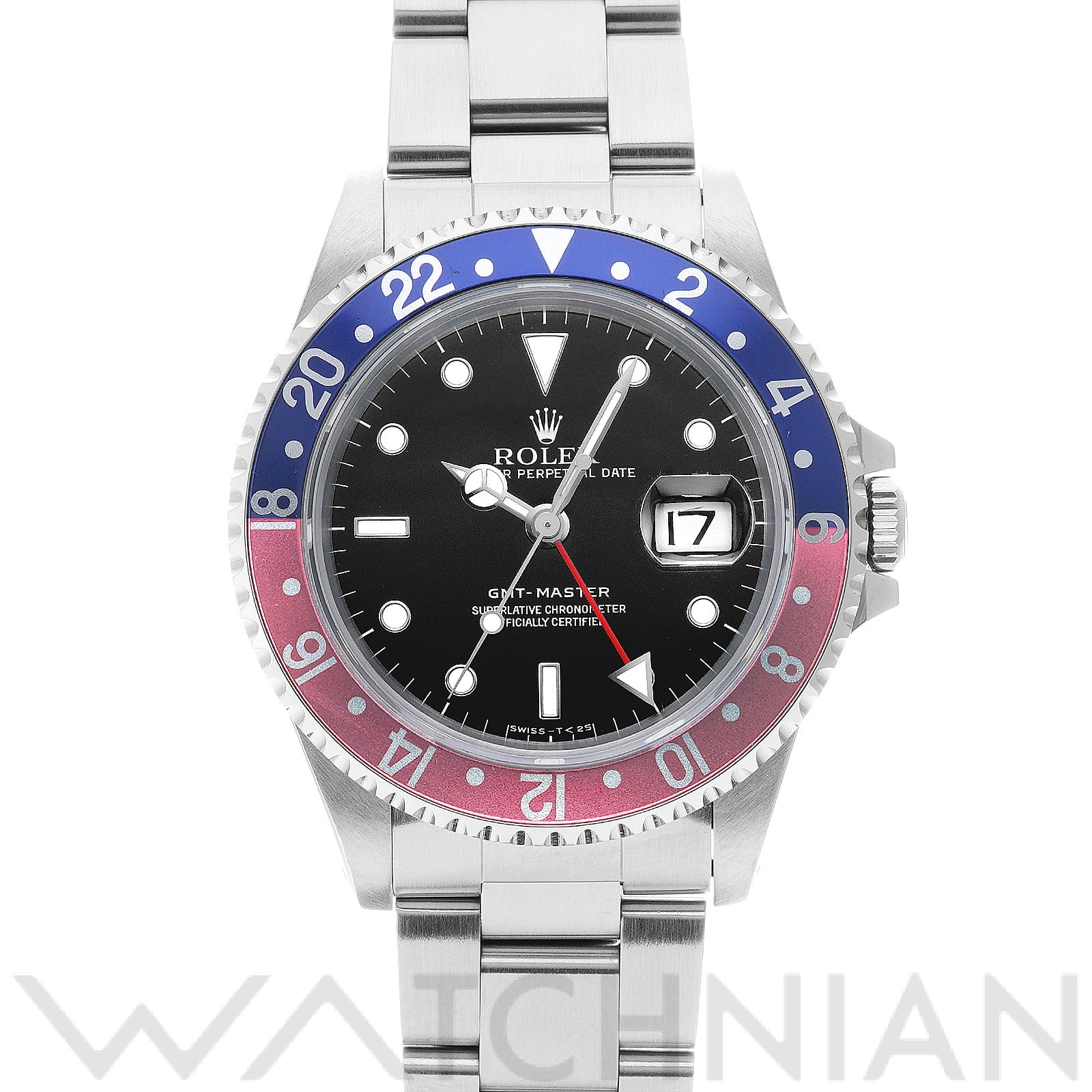 ロレックス GMTマスター 16700 ブラック メンズ 時計 【中古】【wristwatch】