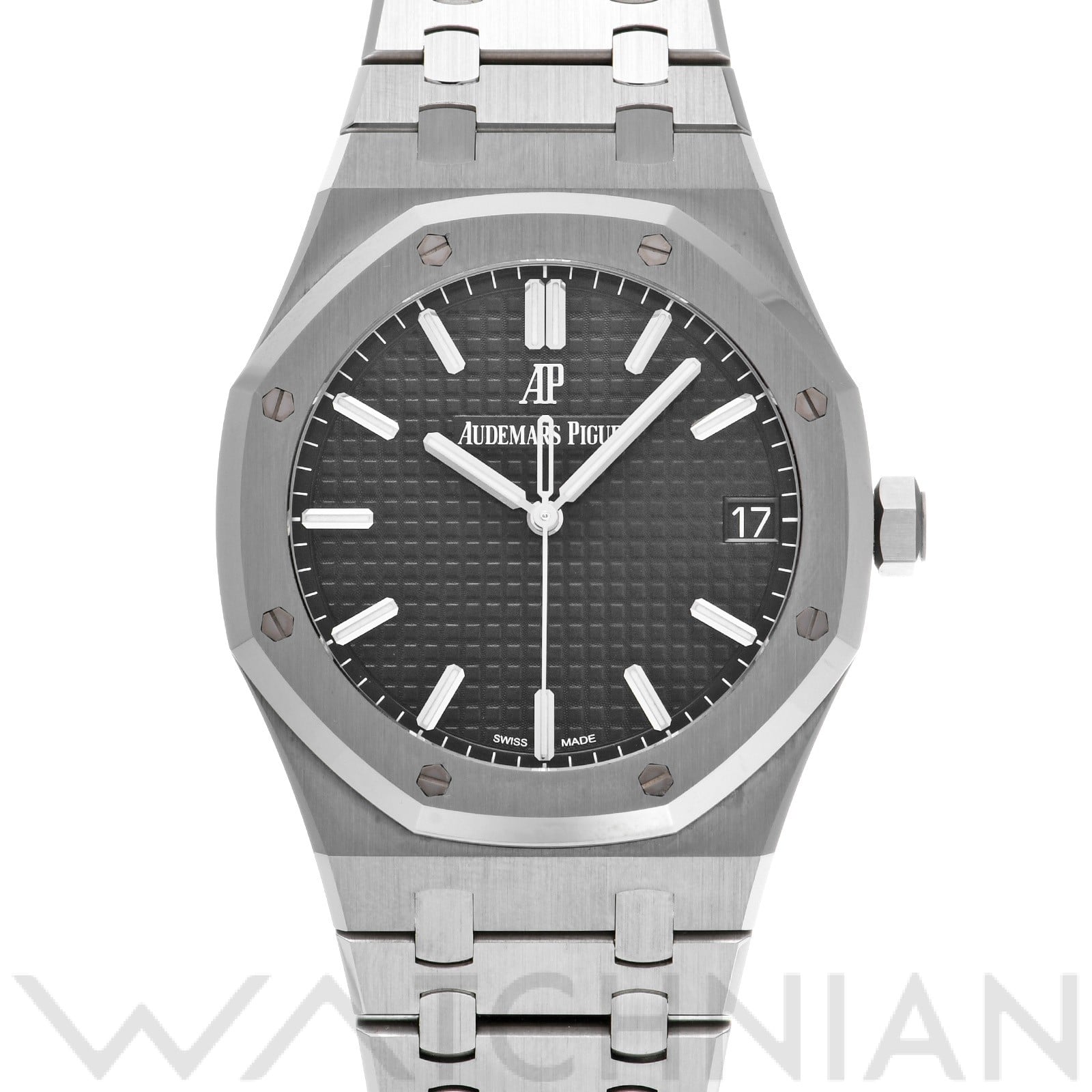 オーデマ ピゲ ロイヤルオーク 15500ST.OO.1220ST.03 ブラック メンズ 時計 【中古】【wristwatch】