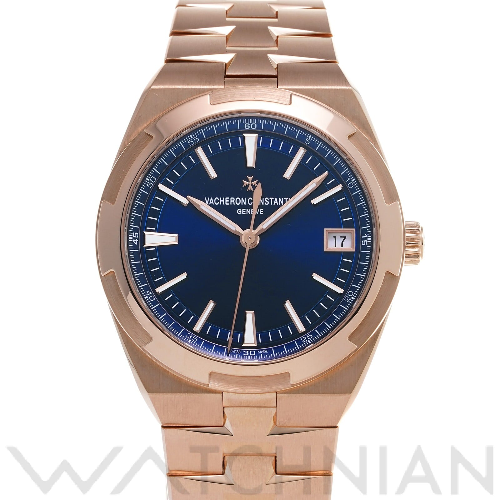 ヴァシュロン コンスタンタン / VACHERON CONSTANTIN オーバーシーズ 4500V/110R-B705 ブルー メンズ 時計 【中古】【wristwatch】