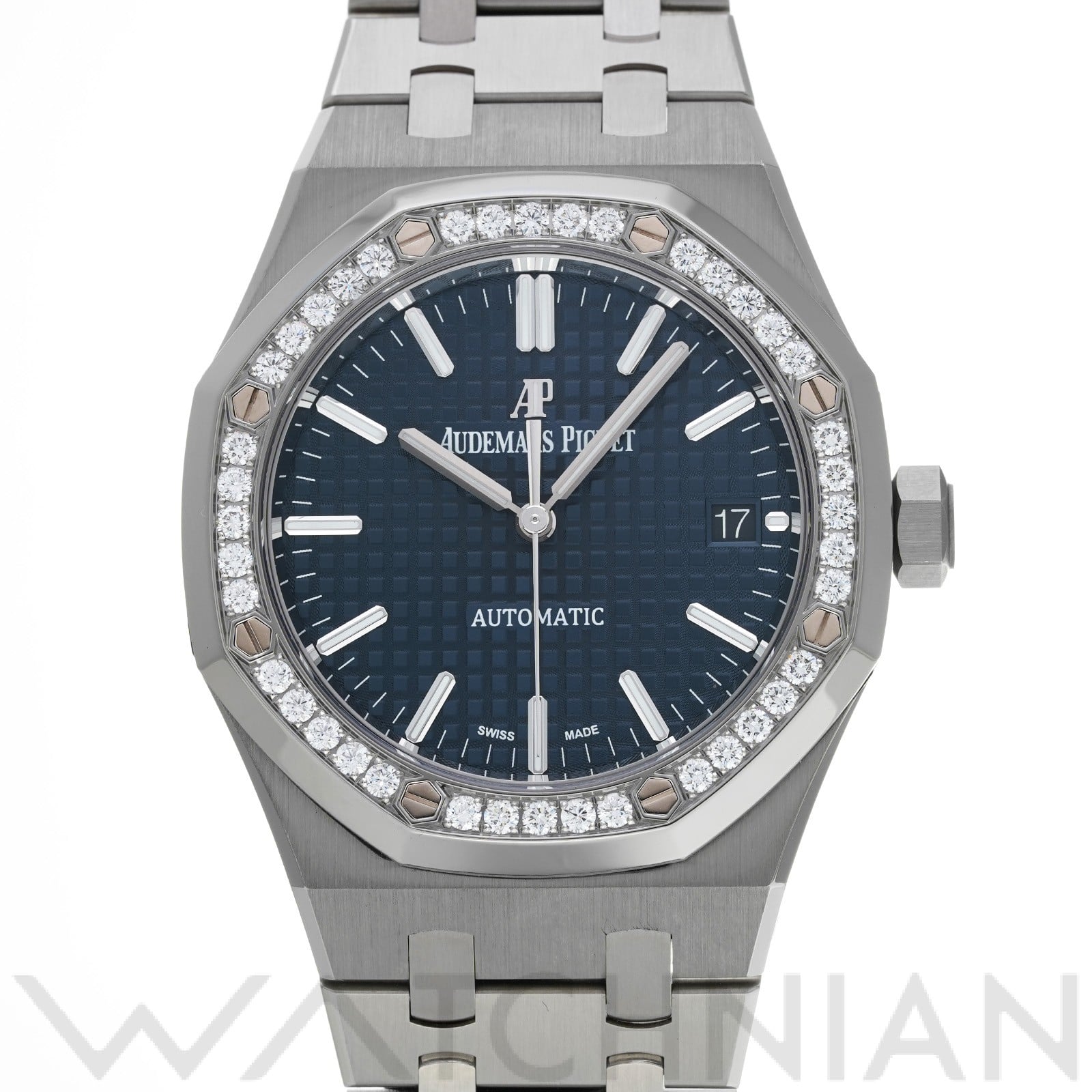 オーデマ ピゲ ロイヤルオーク 15451ST.ZZ.1256ST.03 ブルー ユニセックス 時計 【中古】【wristwatch】