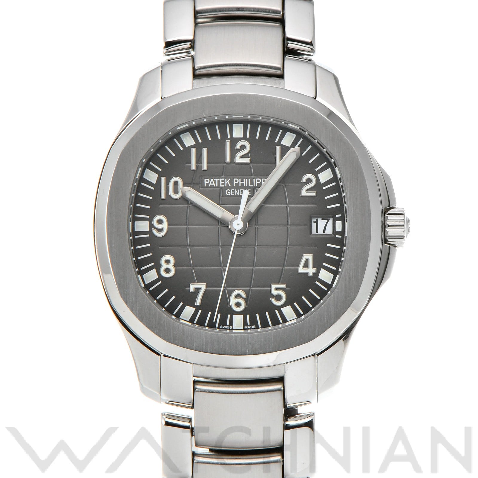 パテック フィリップ / PATEK PHILIPPE アクアノート 5167/1A-001 ブラック・エンボス メンズ 時計 【中古】【wristwatch】