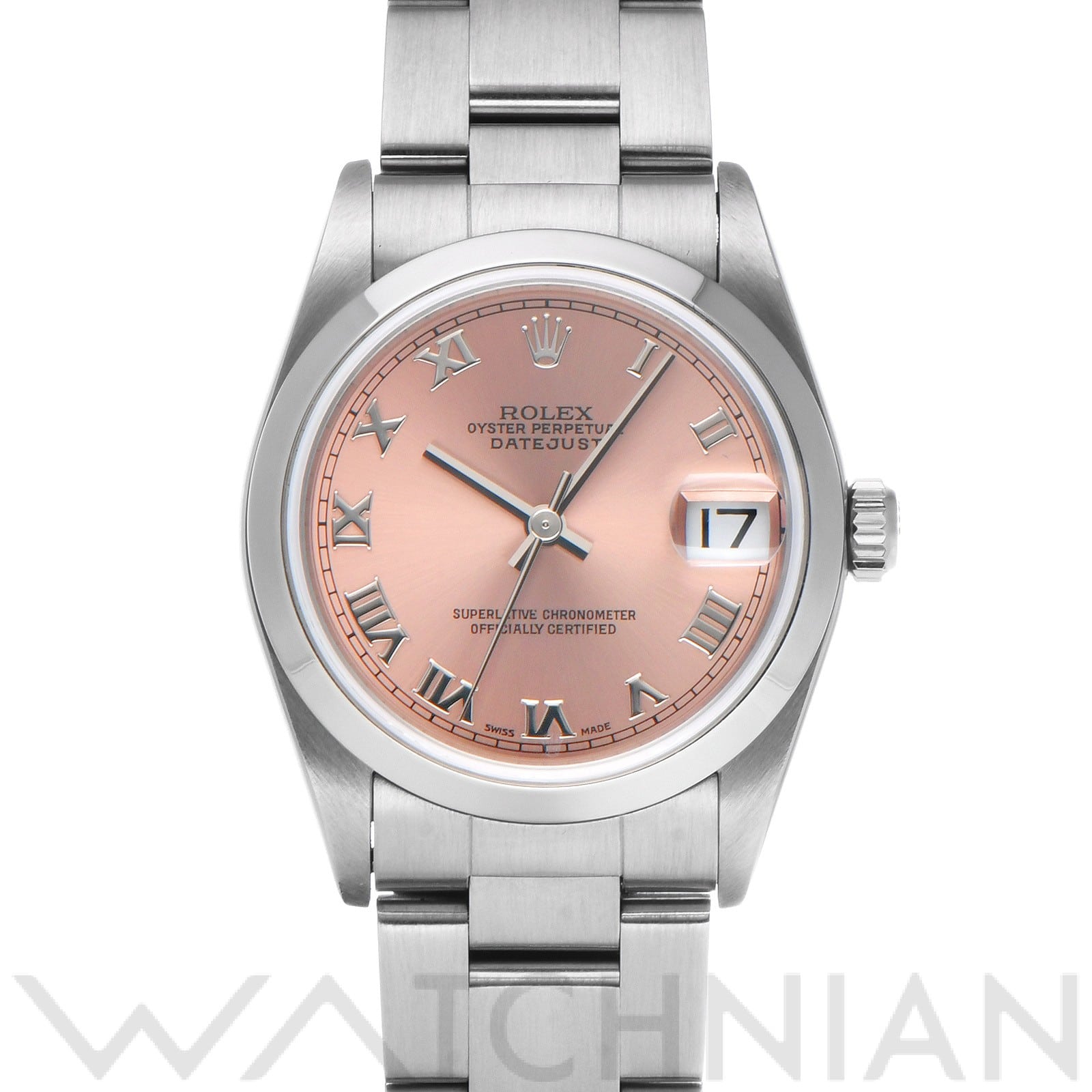 ロレックス デイトジャスト 31 78240 ピンク ユニセックス 時計 【中古】【wristwatch】