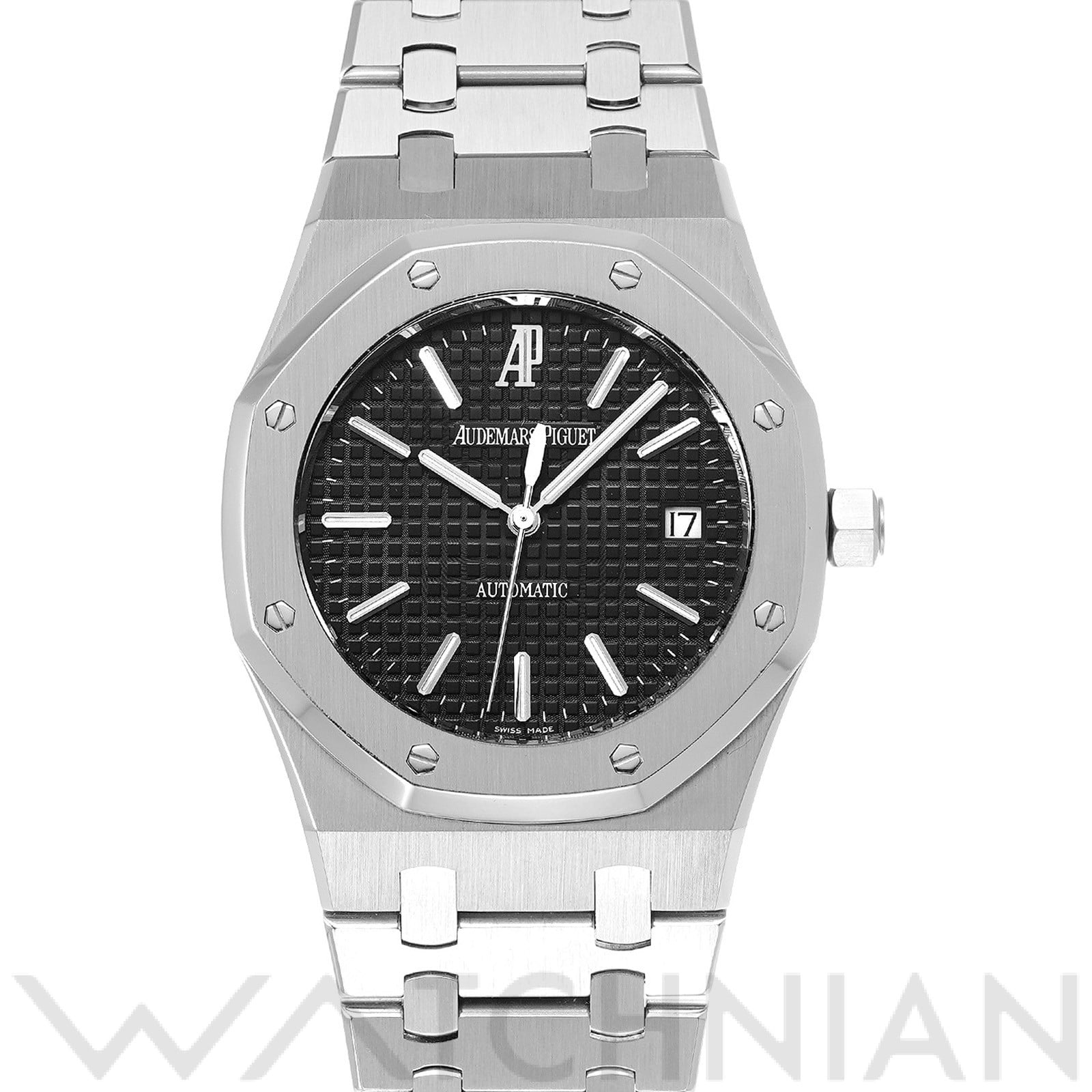 オーデマ ピゲ ロイヤルオーク 15300ST.OO.1220ST.03 ブラック メンズ 時計 【中古】【wristwatch】