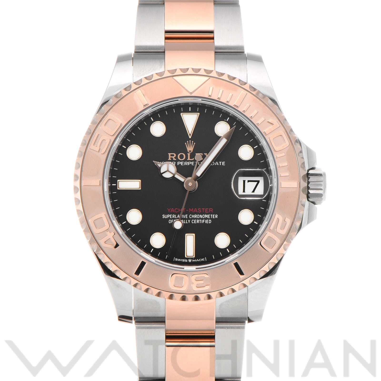 ロレックス / ROLEX ヨットマスター 37 268621 ブラック ユニセックス 時計 【中古】【wristwatch】