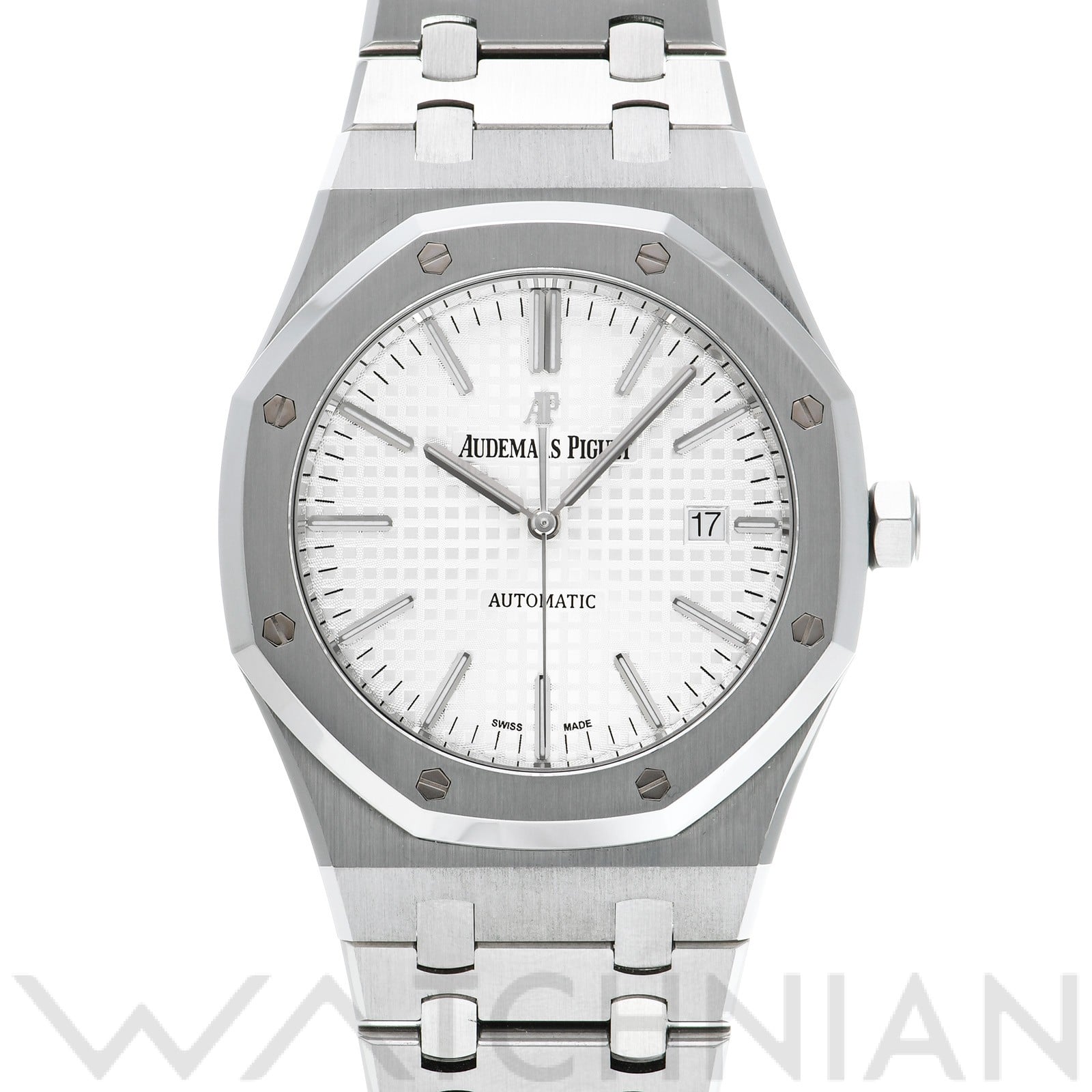 オーデマ ピゲ ロイヤルオーク 15400ST.OO.1220ST.02 シルバー メンズ 時計 【中古】【wristwatch】