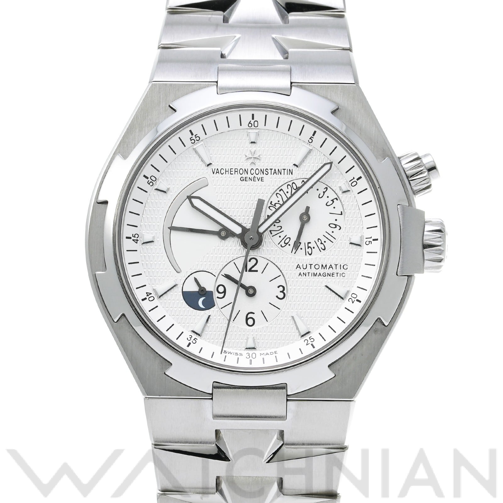 ヴァシュロン コンスタンタン / VACHERON CONSTANTIN オーバーシーズ デュアルタイム 47450/B01A-9226 シルバー メンズ 時計 【中古】【wristwatch】