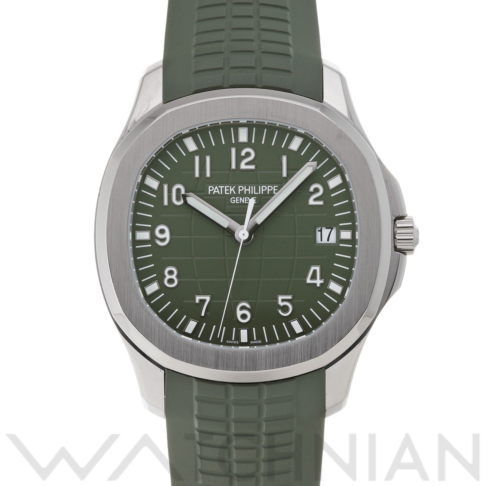 パテック フィリップ / PATEK PHILIPPE アクアノート 5168G-010 カーキグリーン メンズ 時計 【中古】【wristwatch】