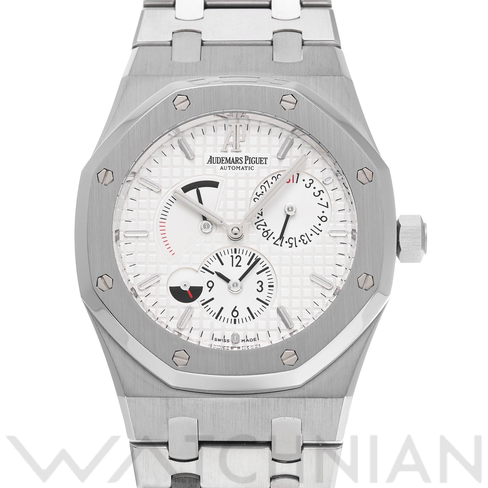 オーデマ ピゲ ロイヤルオーク デュアルタイム 26120ST.OO.1220ST.01 シルバー メンズ 時計 【中古】【wristwatch】