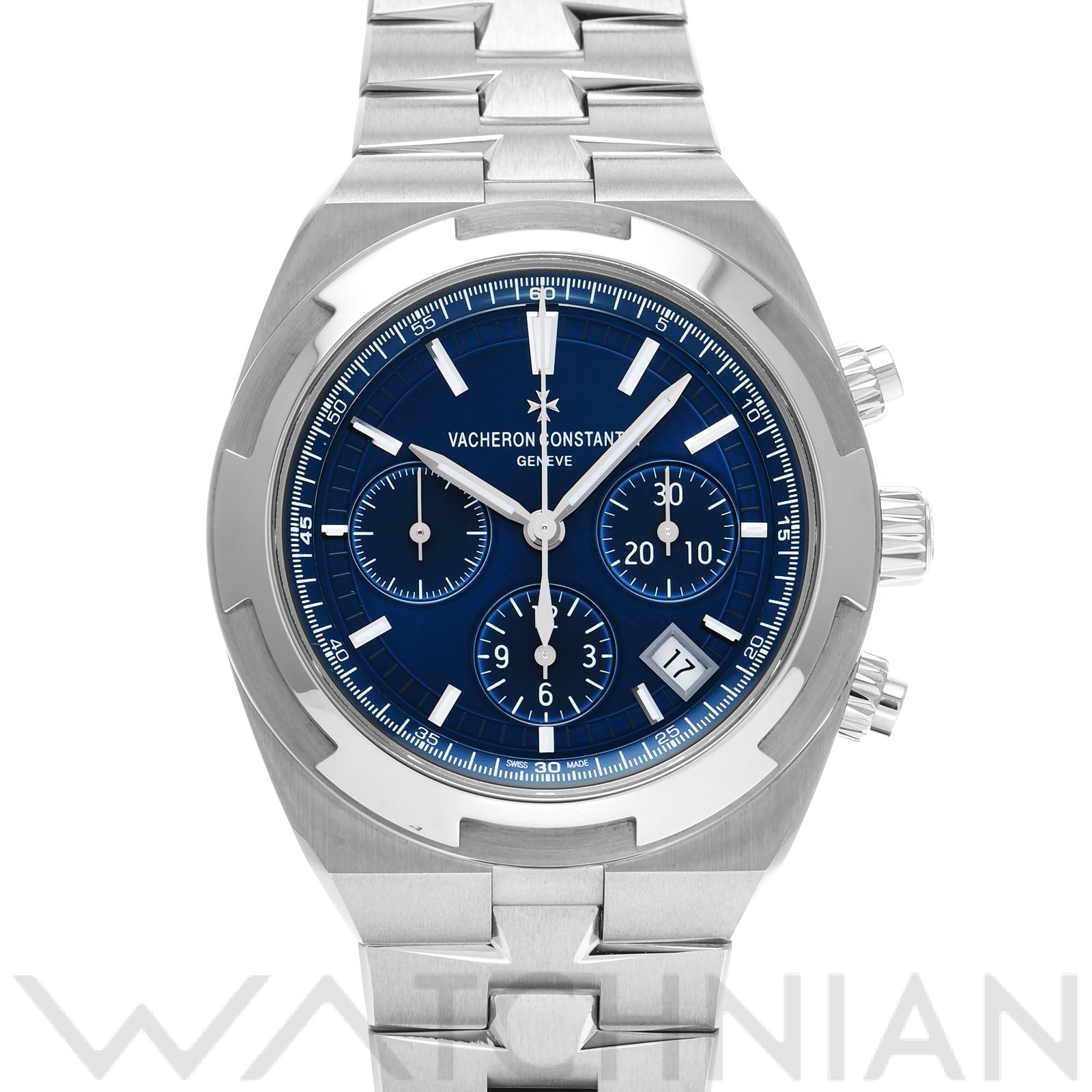 ヴァシュロン コンスタンタン / VACHERON CONSTANTIN オーバーシーズ クロノグラフ 5500V/110A-B148 ブルー メンズ 時計 【中古】【wristwatch】
