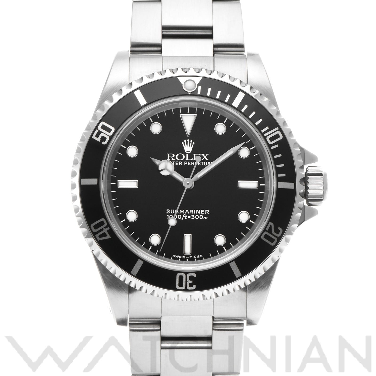 サブマリーナ 14060 U番(1997年頃製造) ブラック ロレックス ROLEX メンズ 【中古】