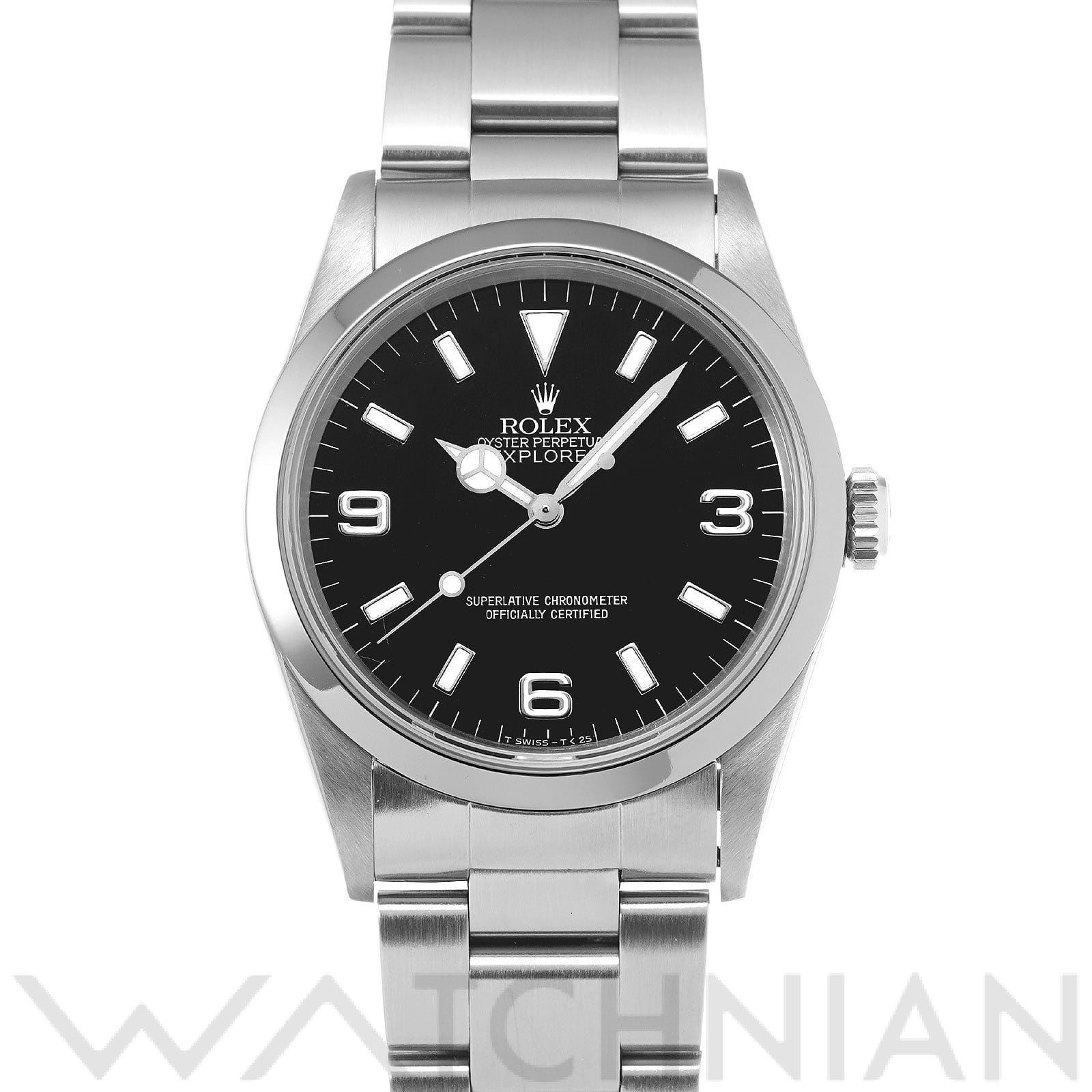 ロレックス エクスプローラー 14270 ブラック メンズ 時計 【中古】【wristwatch】