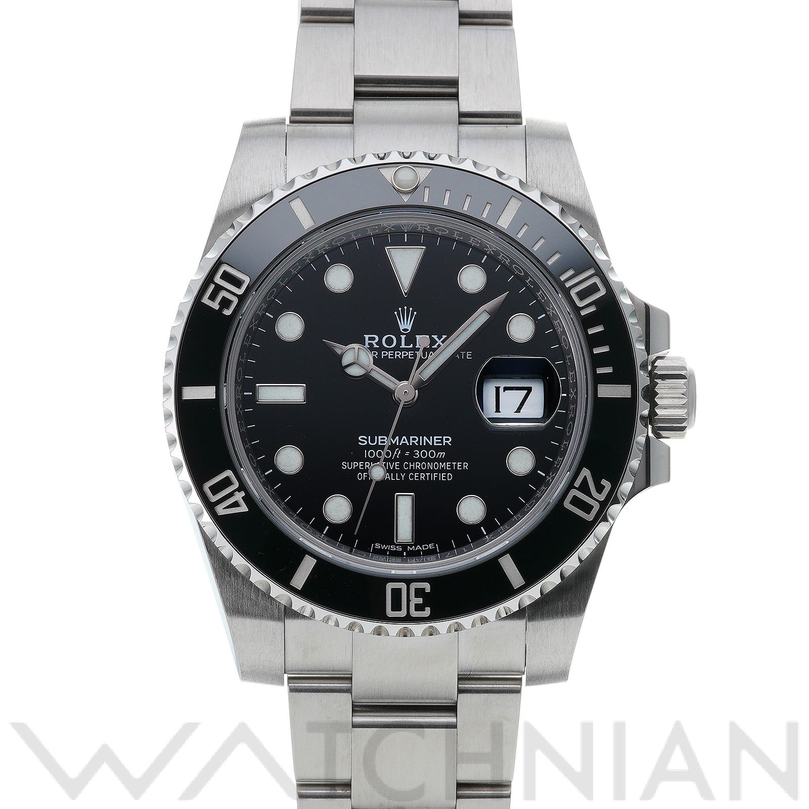 ロレックス サブマリーナ デイト 116610LN ブラック メンズ 時計 【中古】【wristwatch】