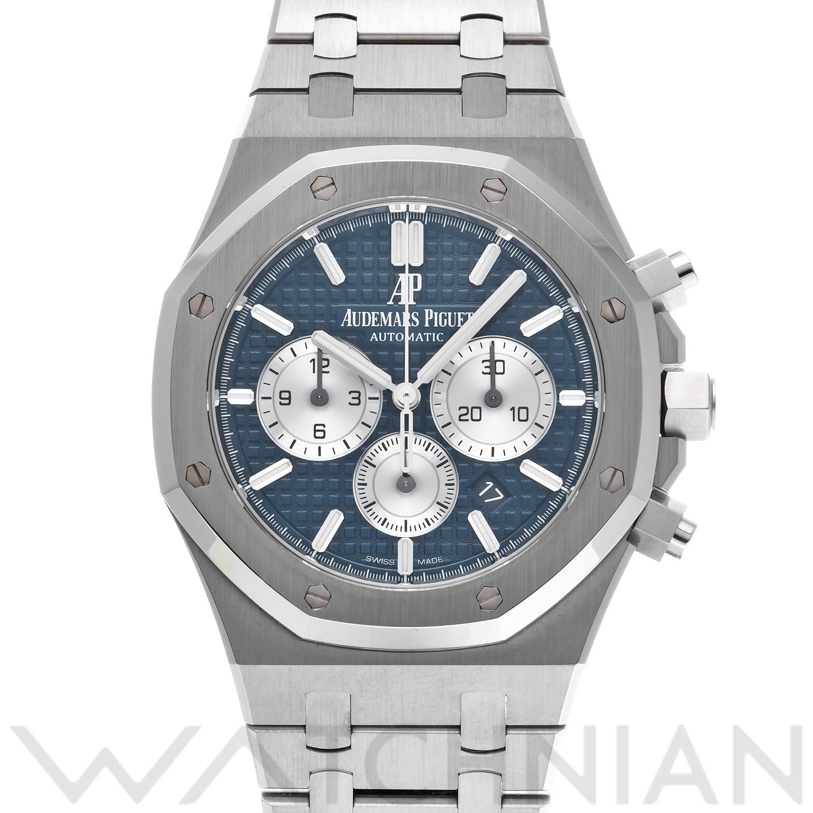 オーデマ ピゲ ロイヤルオーク クロノグラフ 26331ST.OO.1220ST.01 ブルー/ロジウム / グランド・タペストリーダイヤル メンズ 時計 【中古】【wristwatch】