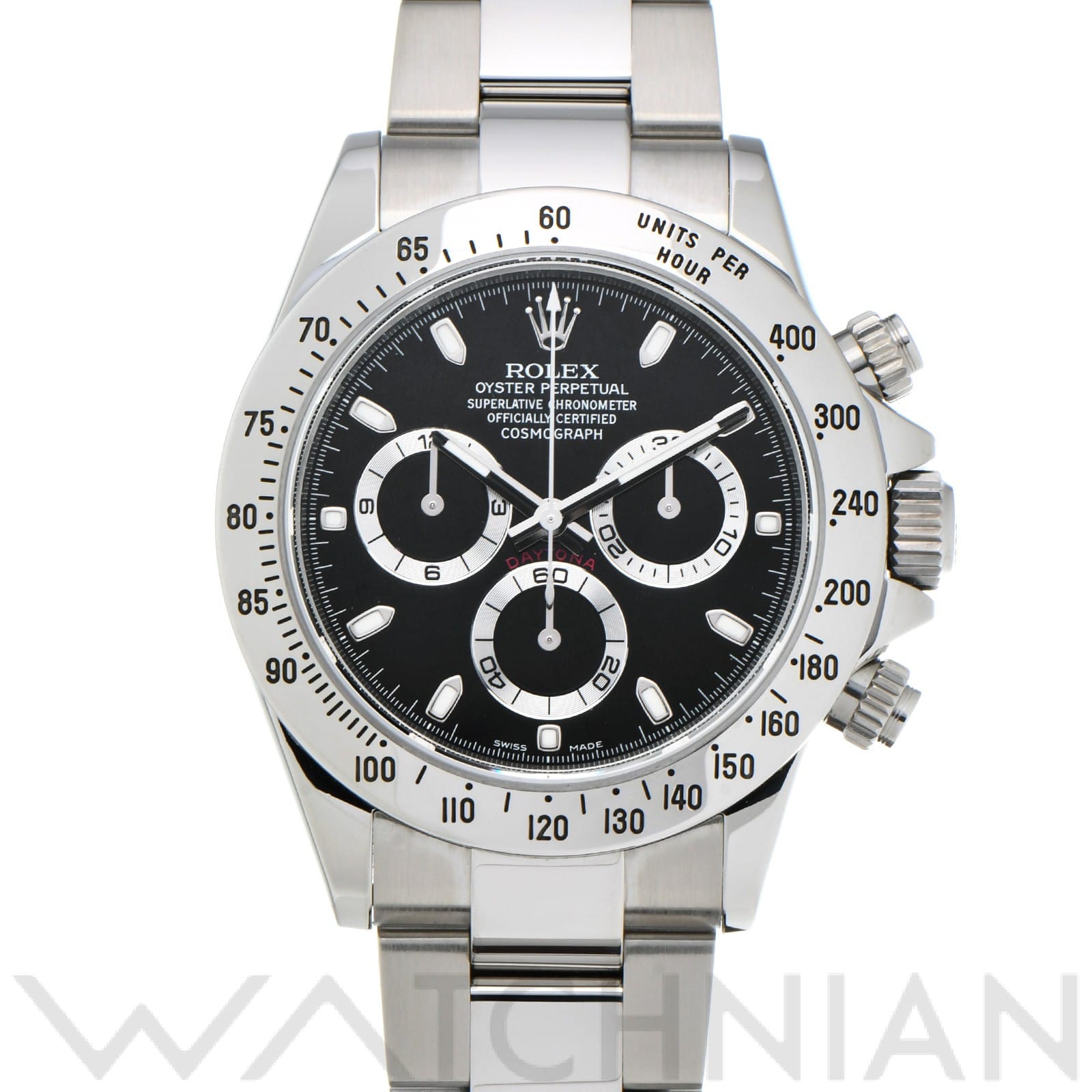 ロレックス コスモグラフ デイトナ 116520 ブラック メンズ 時計 【中古】【wristwatch】
