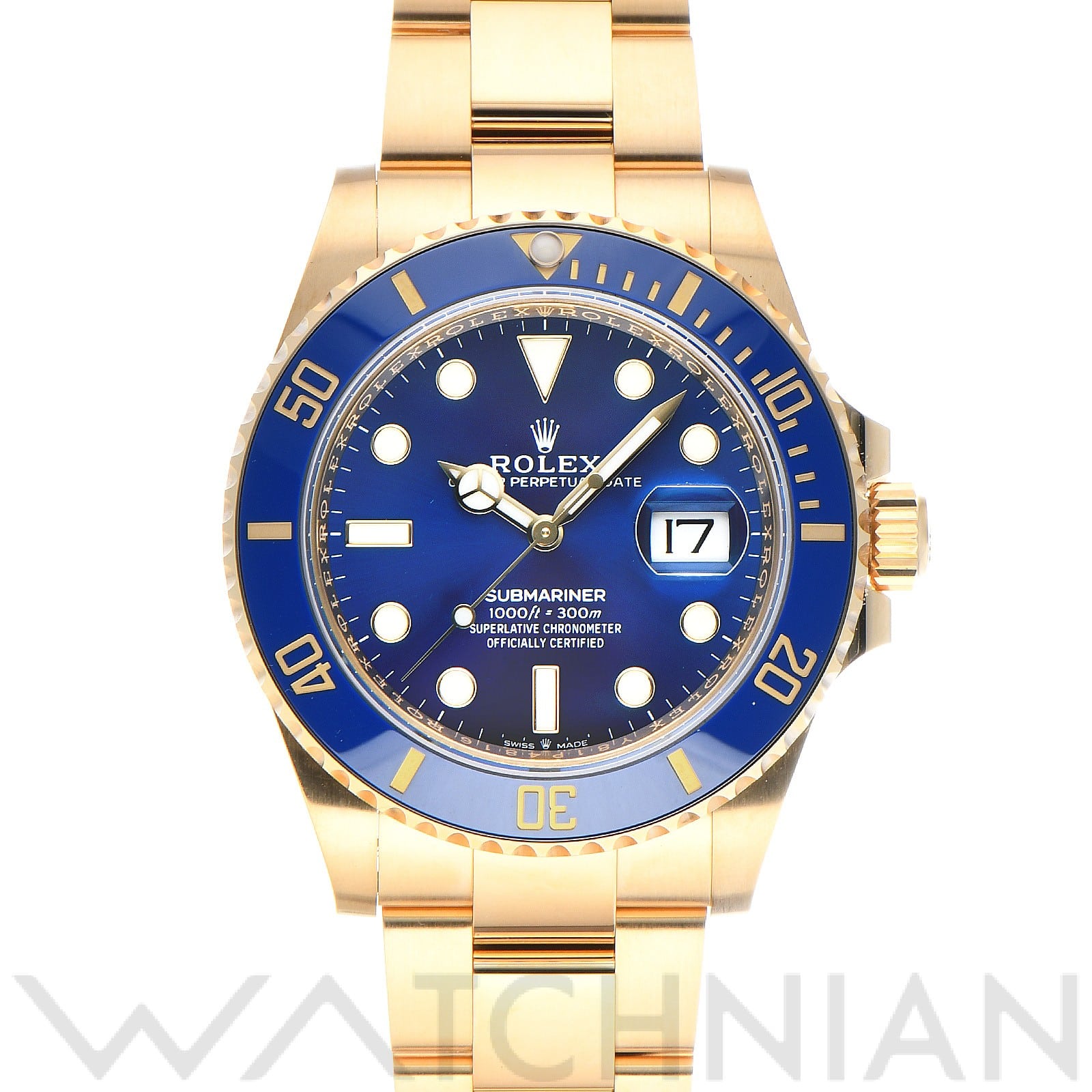 サブマリーナ デイト 126618LB ランダムシリアル ロイヤルブルー ロレックス ROLEX メンズ 【中古】