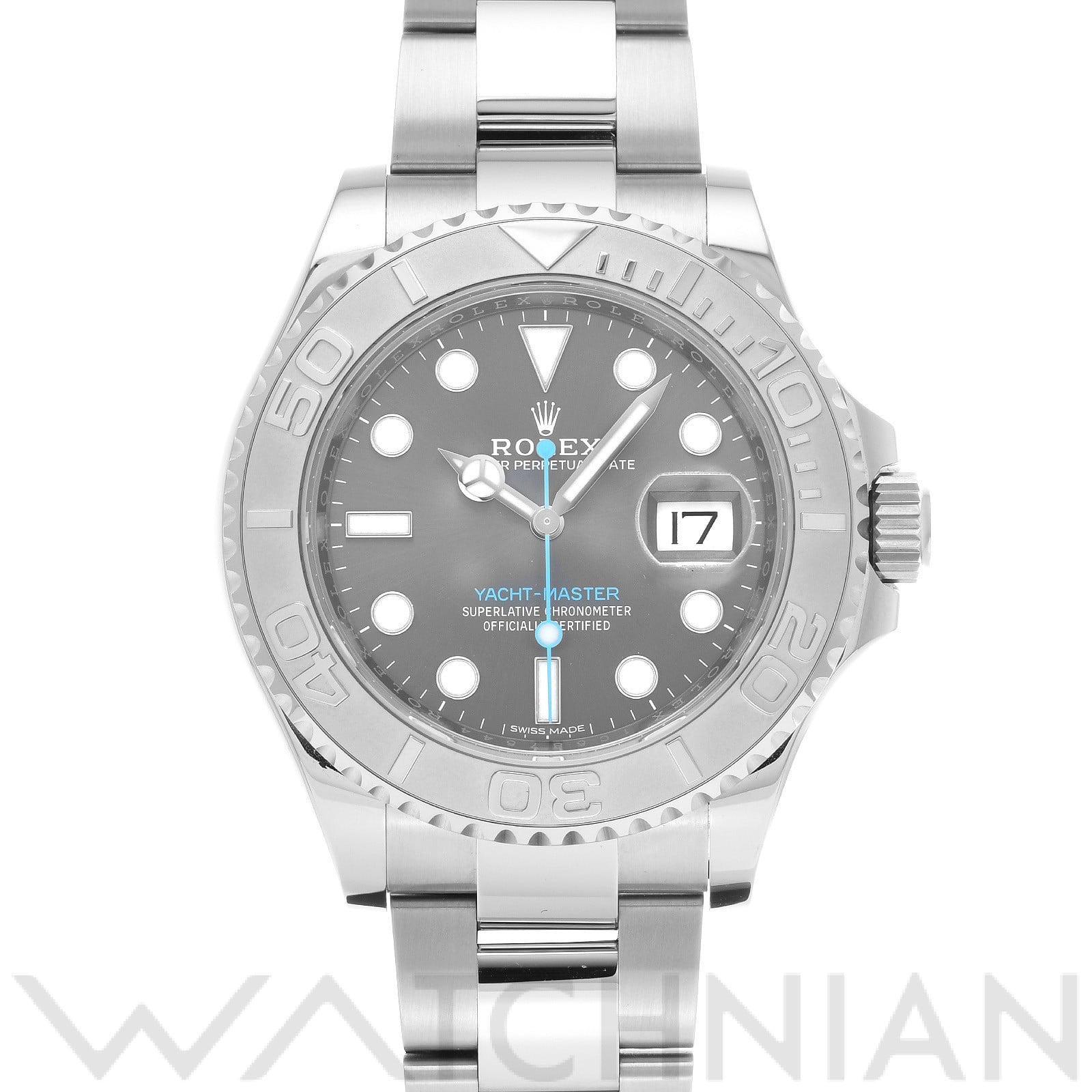 ヨットマスター 40 116622 ランダムシリアル ダークロジウム ロレックス ROLEX メンズ 【中古】