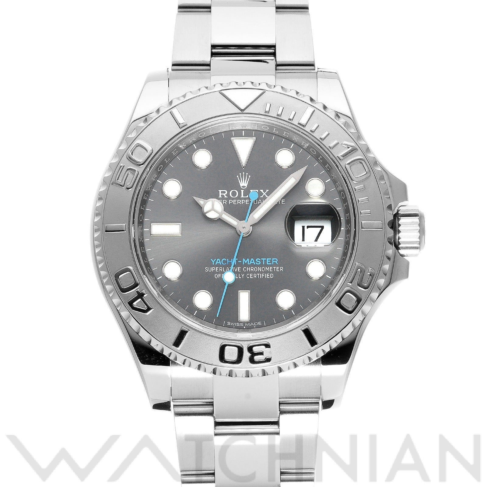 ヨットマスター 40 116622 ランダムシリアル ダークロジウム ロレックス ROLEX メンズ 【中古】