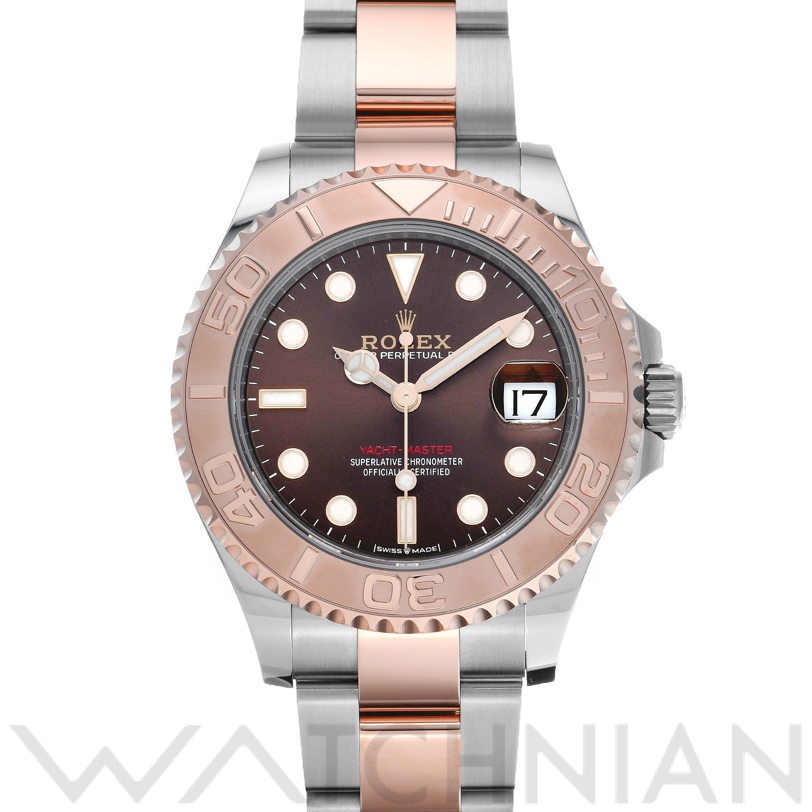 ロレックス / ROLEX ヨットマスター 37 268621 チョコレートブラウン ユニセックス 時計 【中古】【wristwatch】
