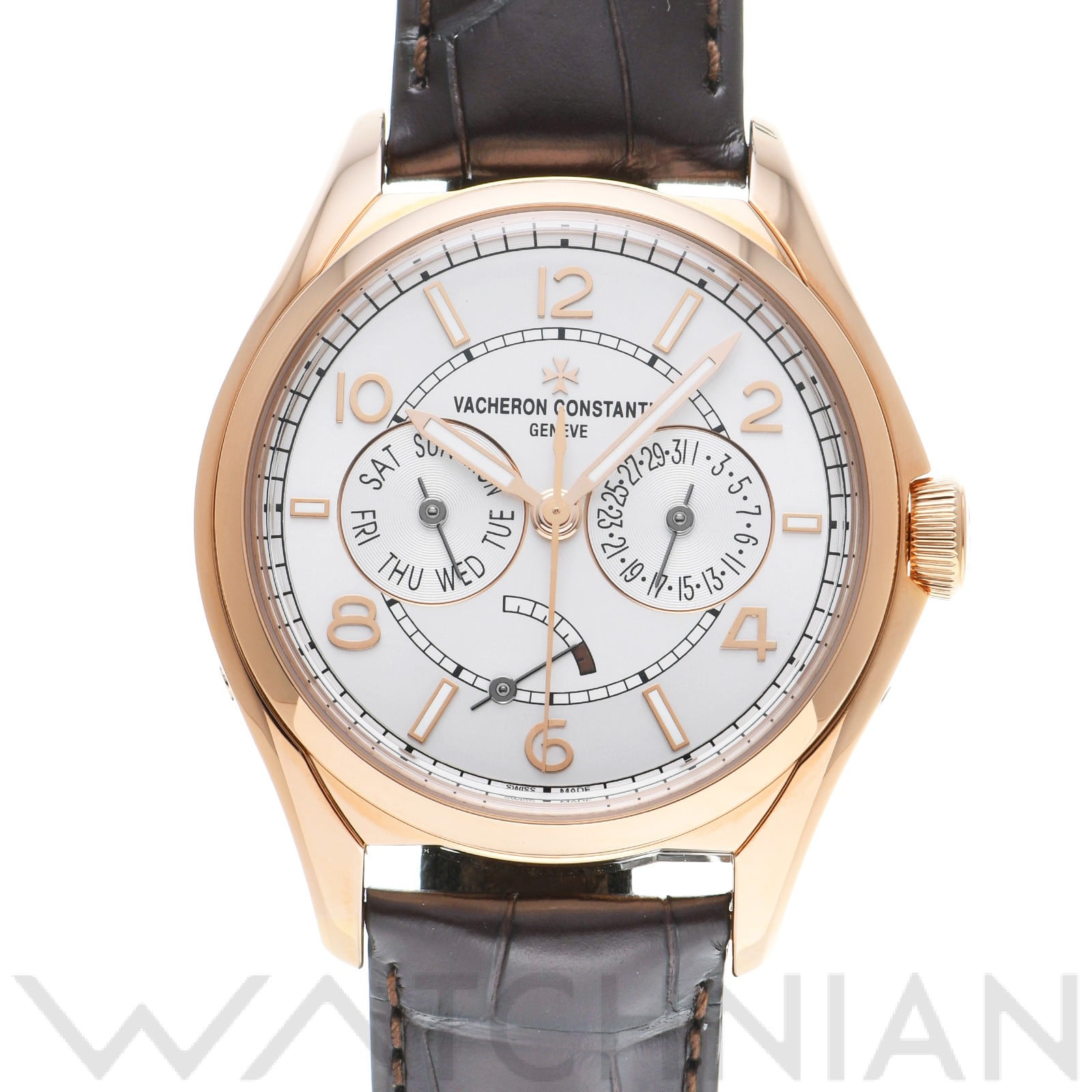 ヴァシュロン コンスタンタン / VACHERON CONSTANTIN フィフティーシックス デイデイト 4400E/000R-B436 シルバー メンズ 時計 【中古】【wristwatch】