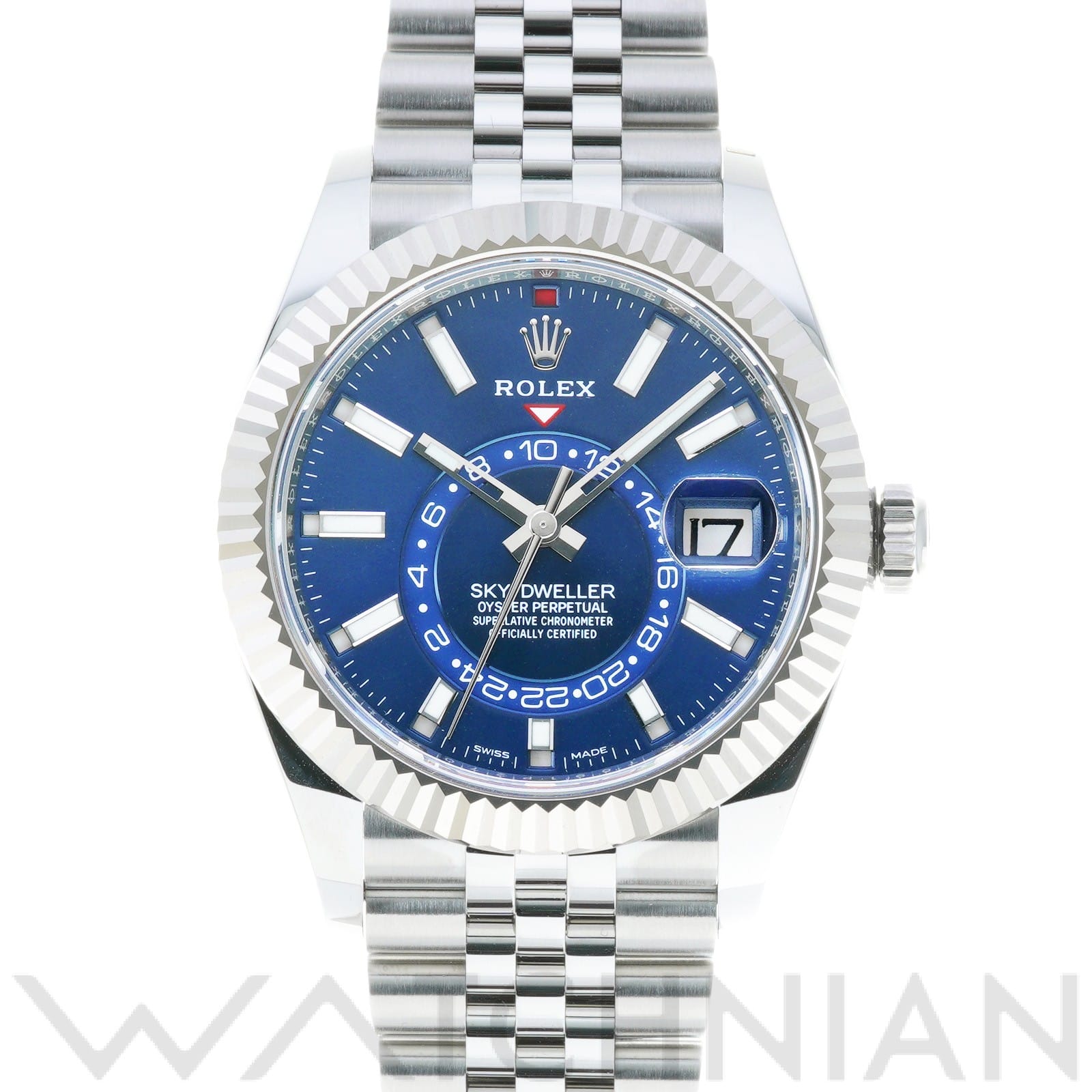 ロレックス / ROLEX スカイドゥエラー 326934 ブライトブルー メンズ 時計 【中古】【wristwatch】