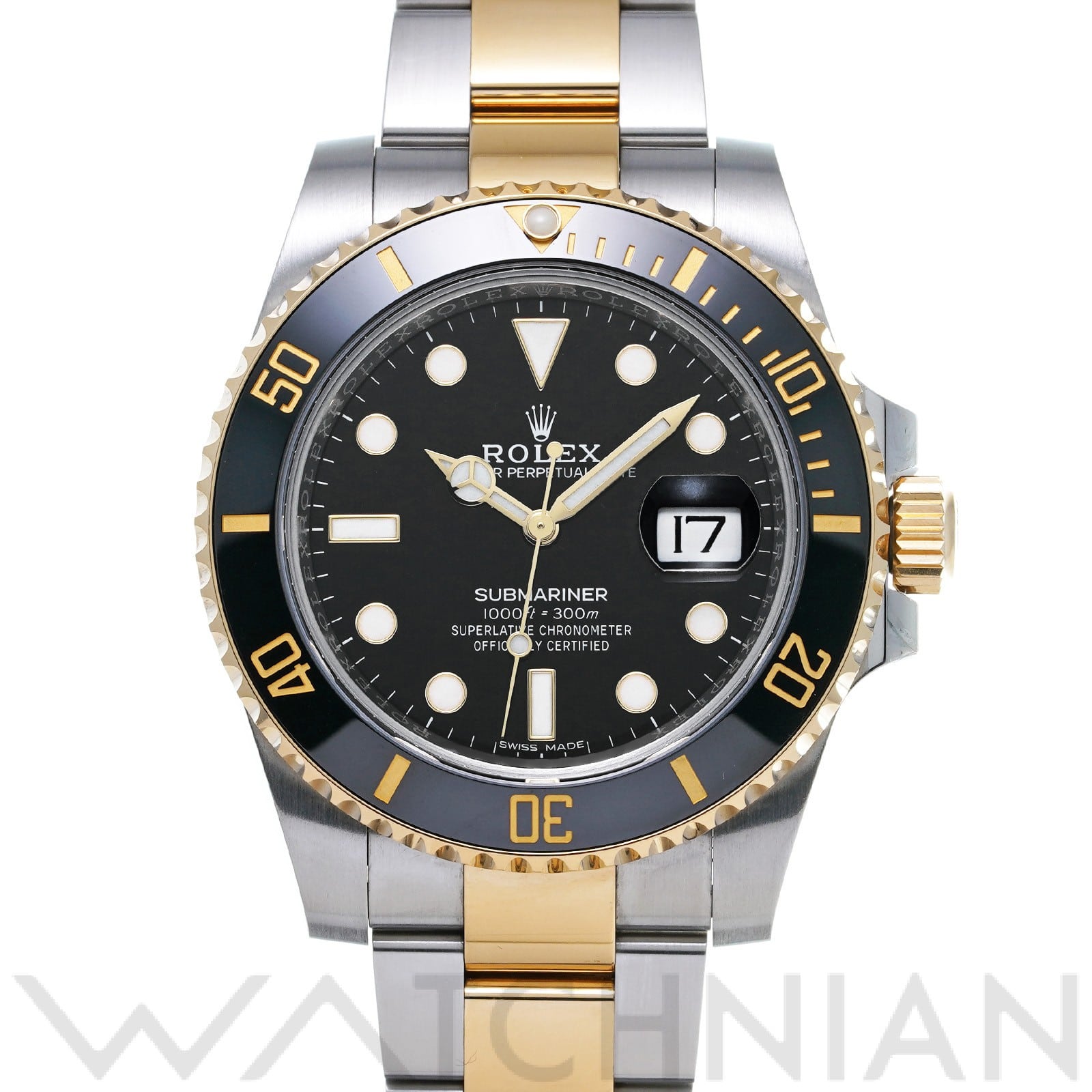 サブマリーナ デイト 116613LN ランダムシリアル ブラック ロレックス ROLEX メンズ 【中古】