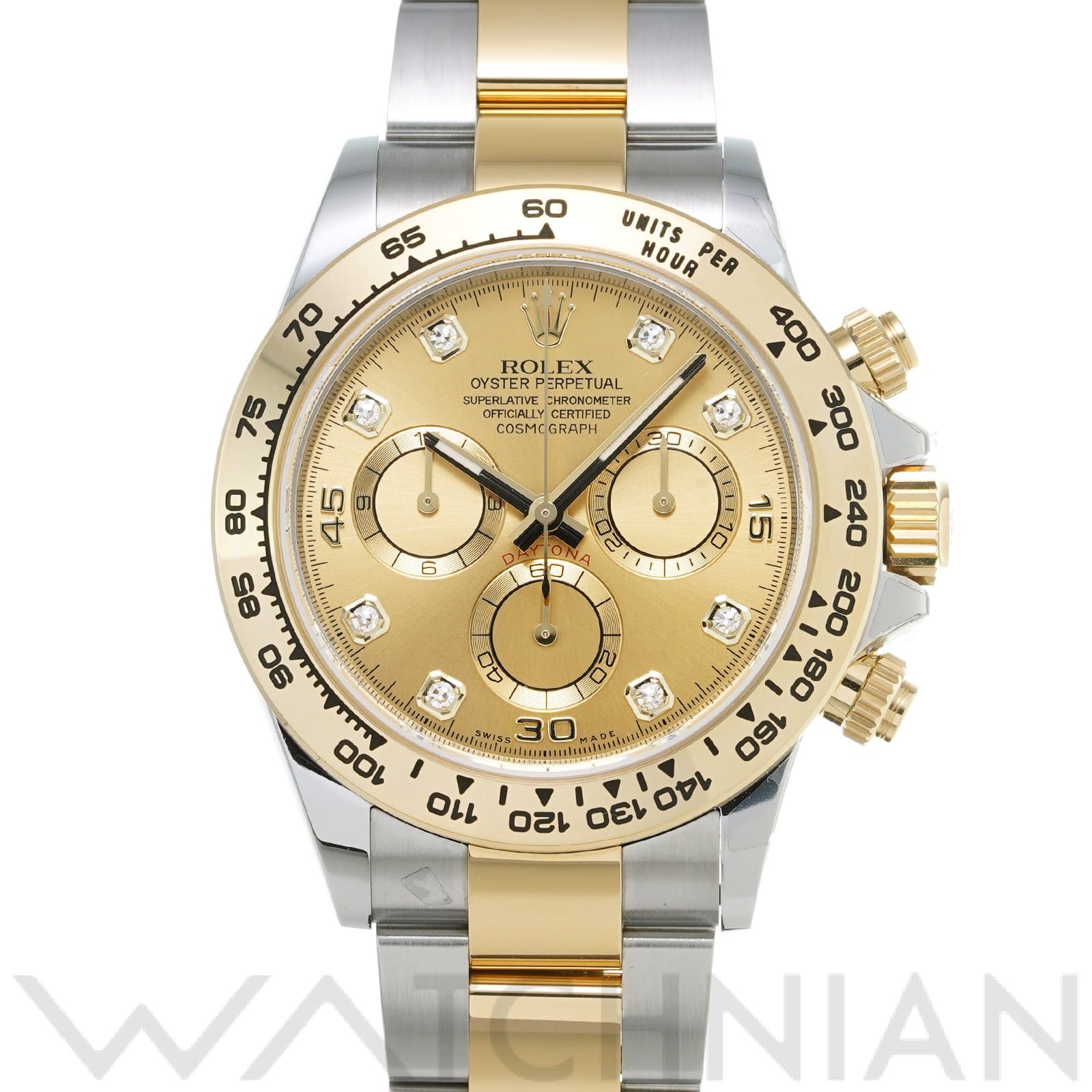 ロレックス コスモグラフ デイトナ 116503G シャンパン/ダイヤモンド メンズ 時計 【中古】【wristwatch】