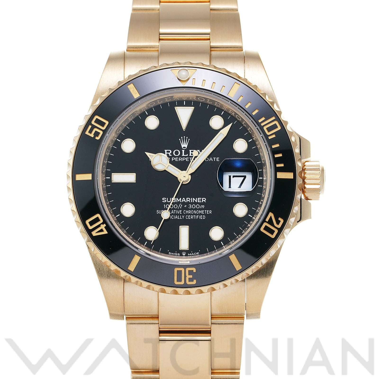 サブマリーナ デイト 126618LN ランダムシリアル ブラック ロレックス ROLEX メンズ 【中古】